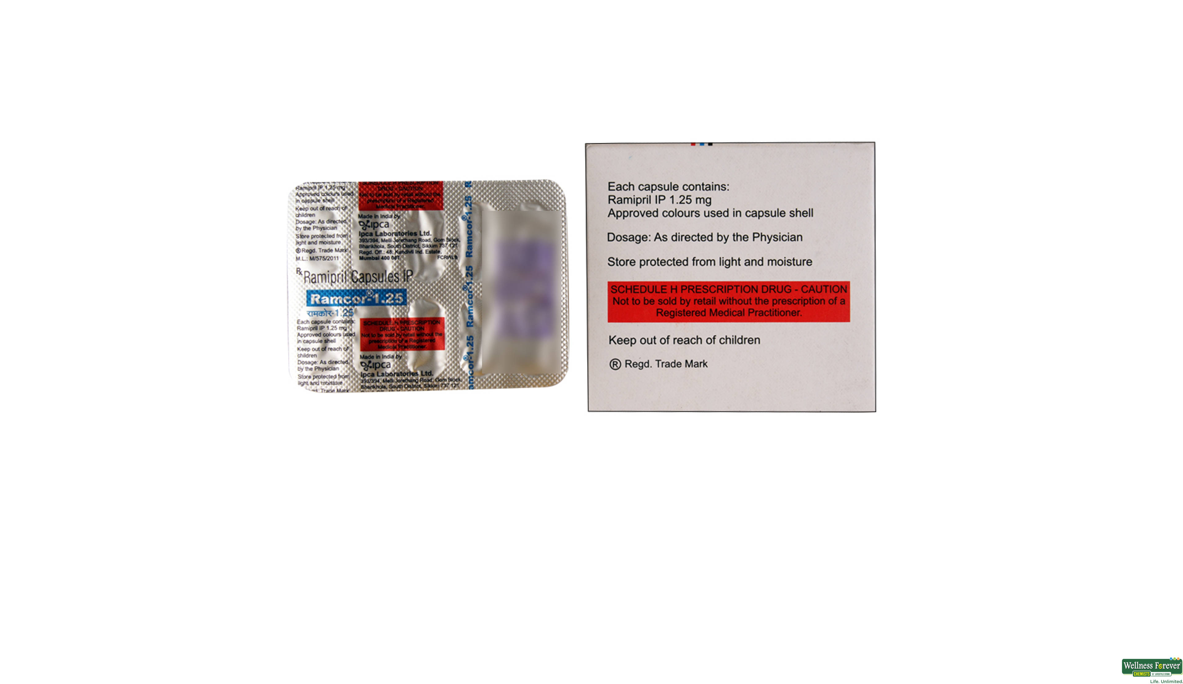 RAMCOR 1.25MG 10CAP- 2, 10CAP, null