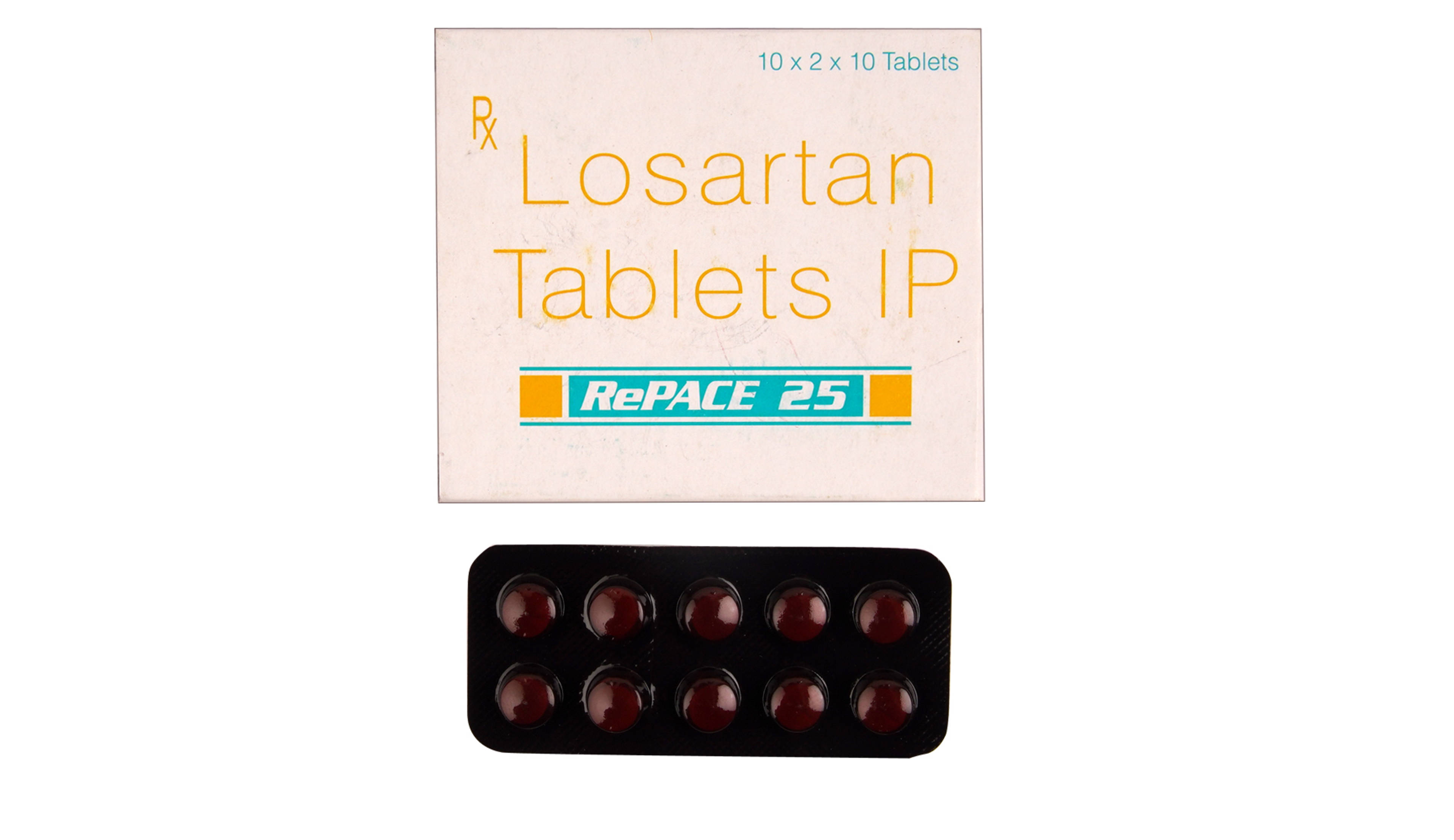 REPACE 25MG 10TAB- 1, 10TAB, 