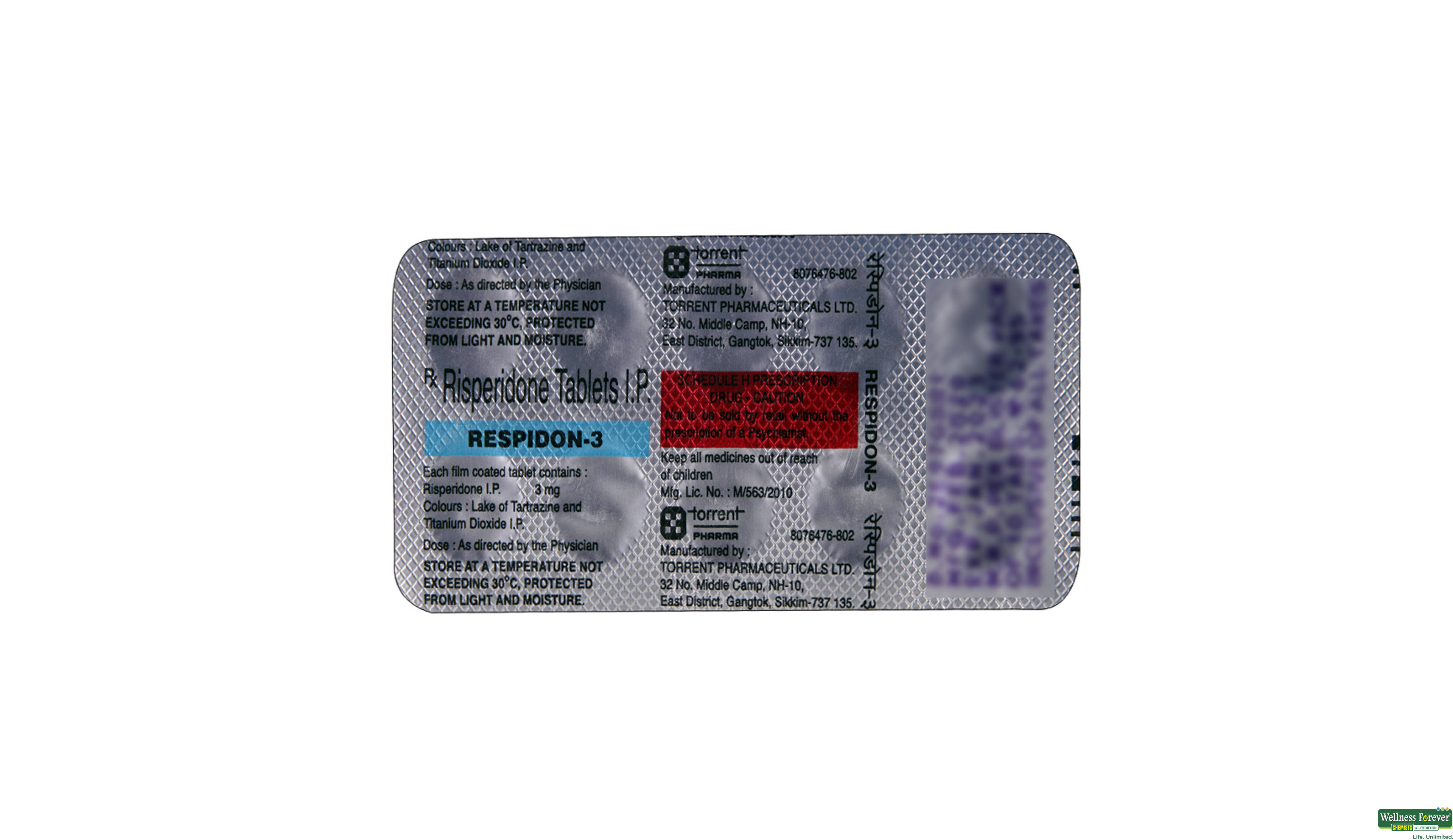 RESPIDON 3MG 10TAB- 2, 10TAB, 