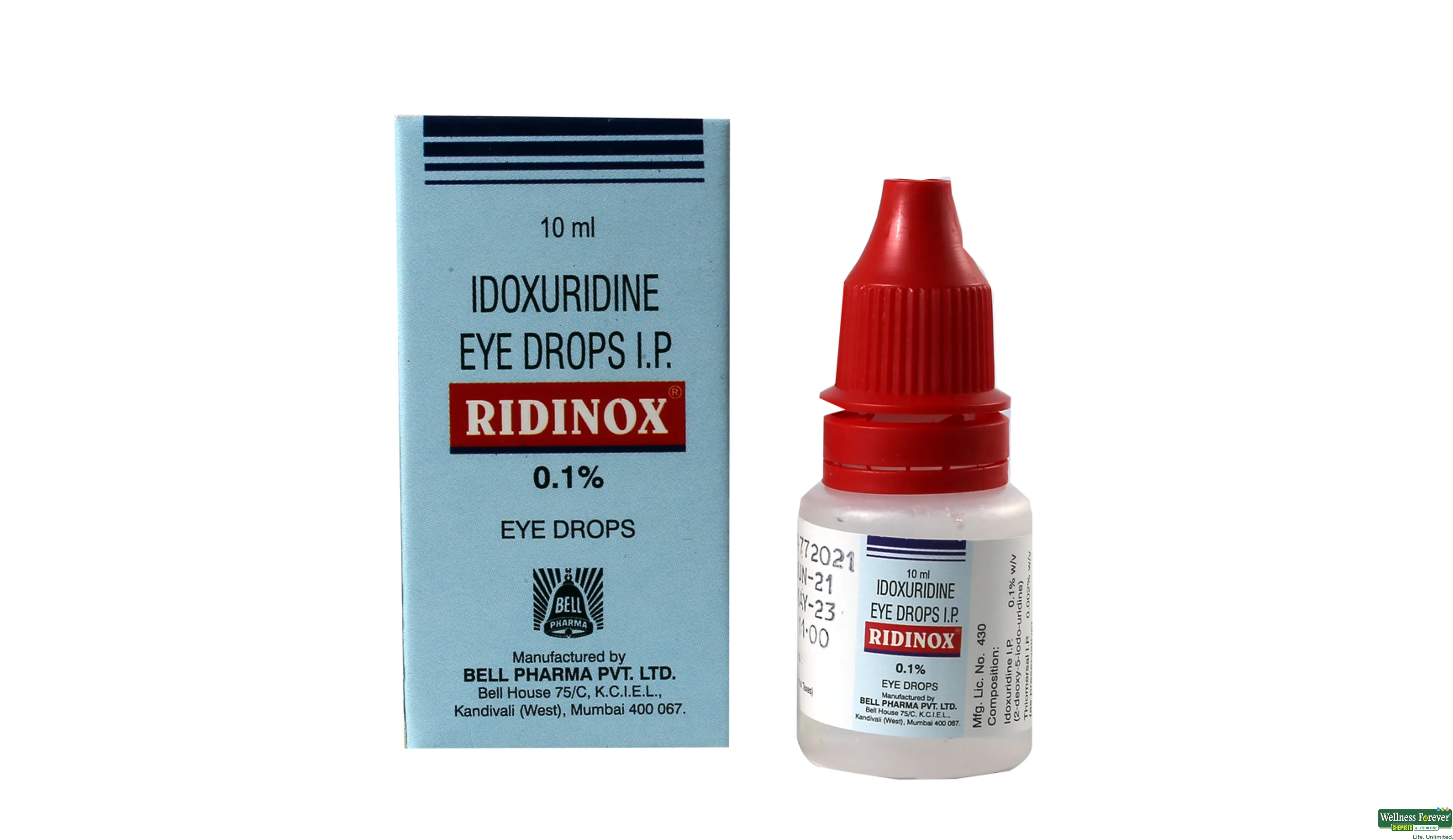 RIDINOX E/DROP 10ML- 1, 10ML, 