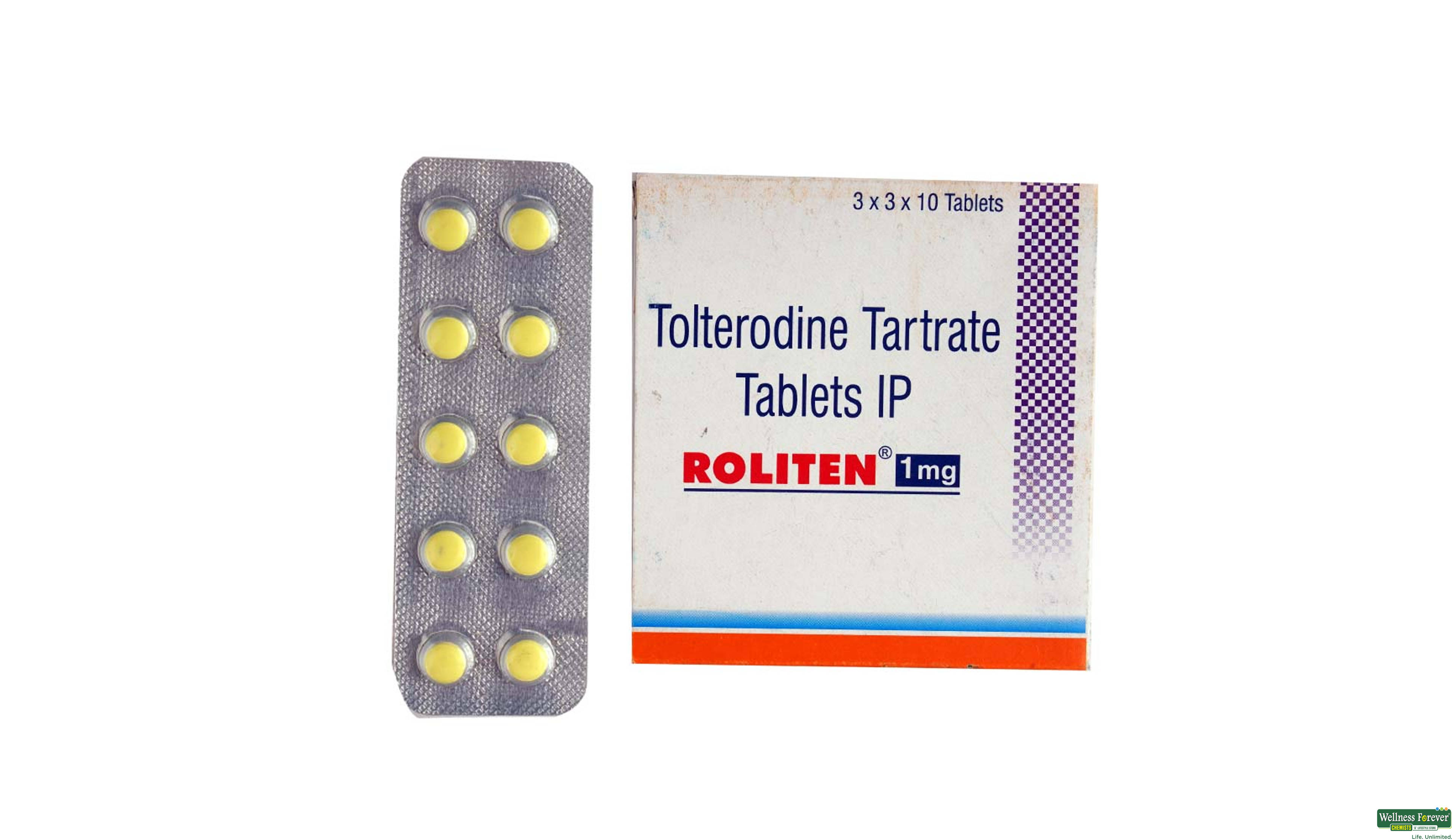 ROLITEN 1MG 10TAB- 1, 10TAB, 