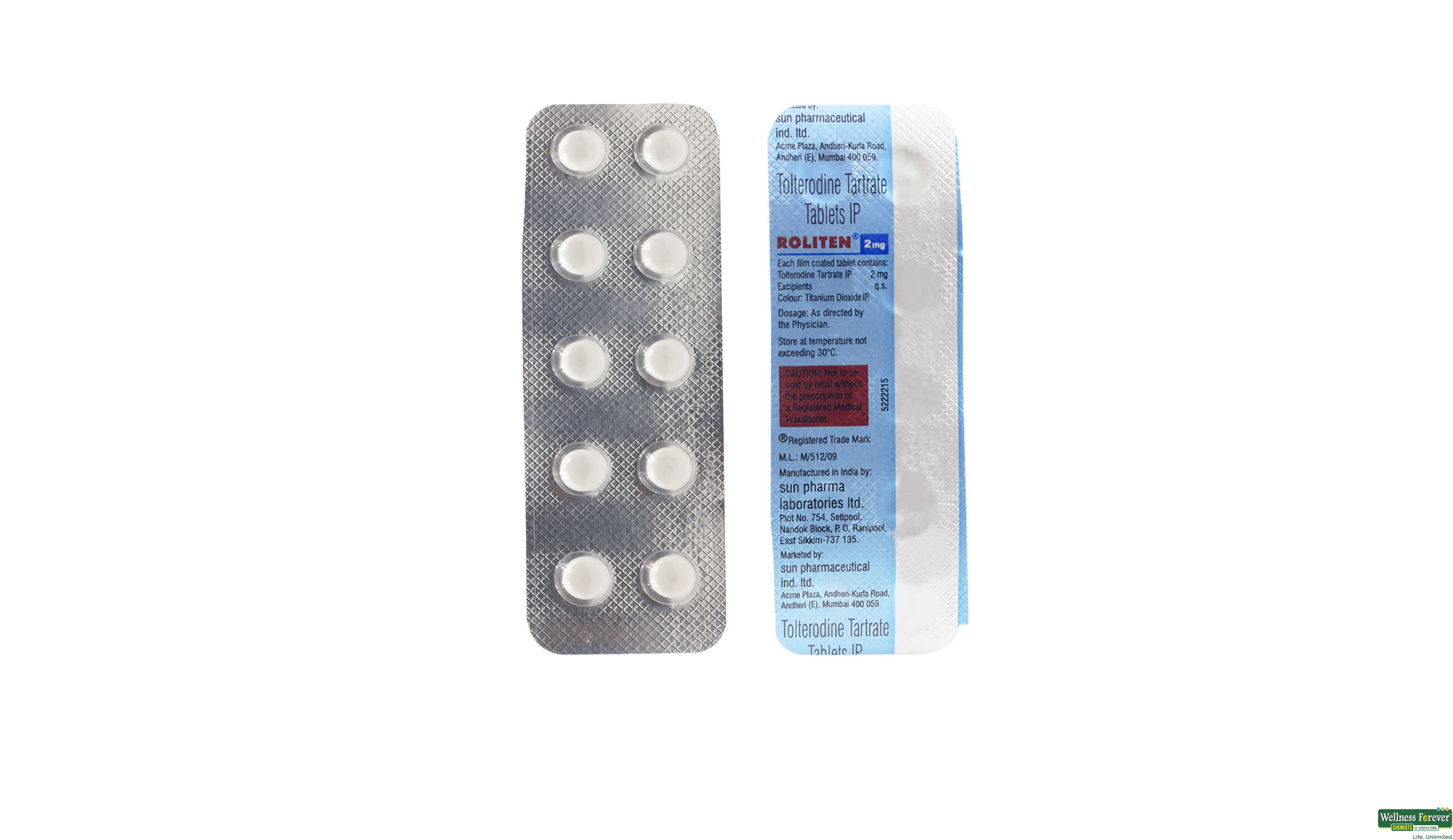 ROLITEN 2MG 10TAB- 1, 10TAB, 