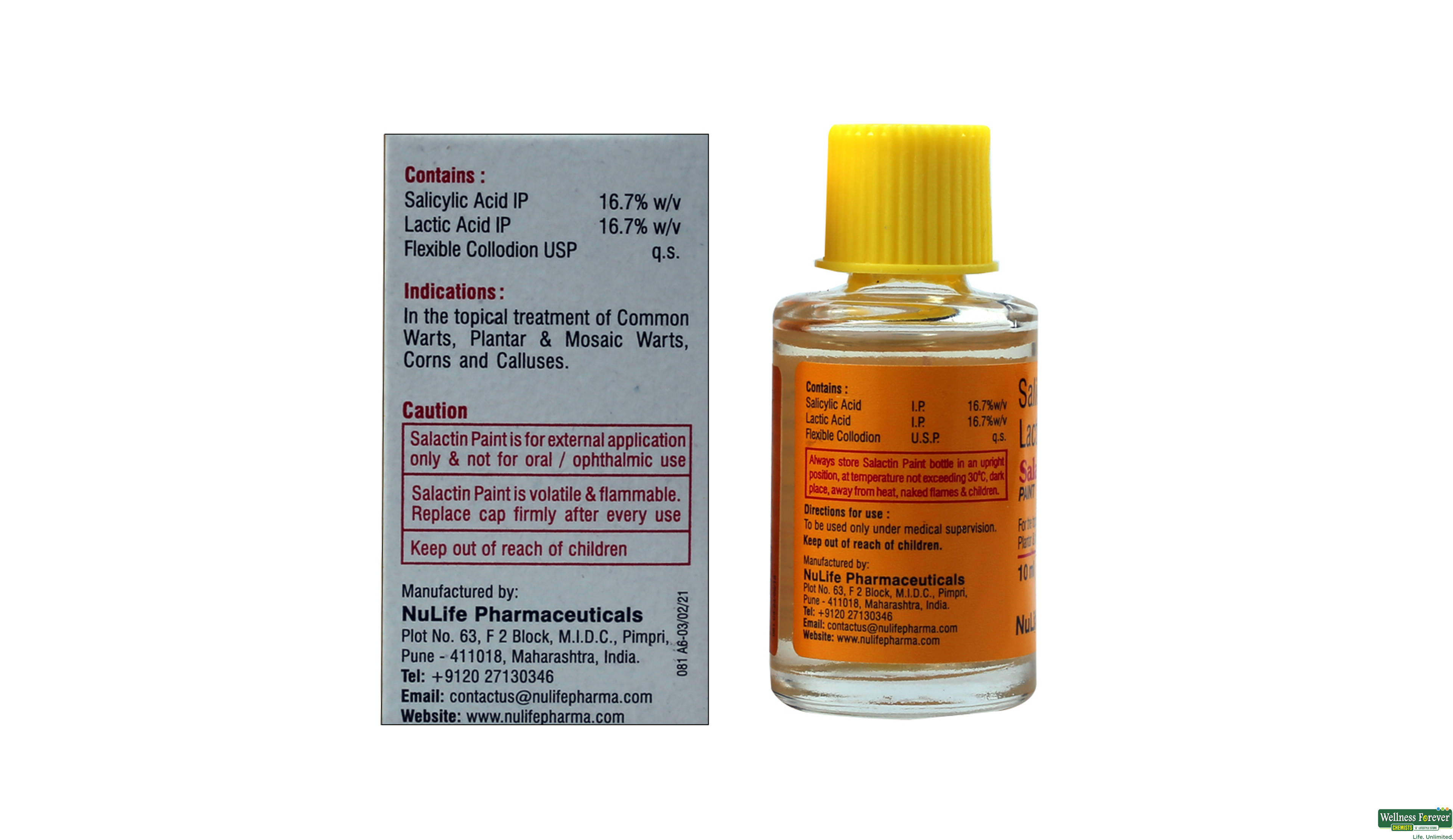 SALACTIN PAINT 10ML- 2, 10ML, null
