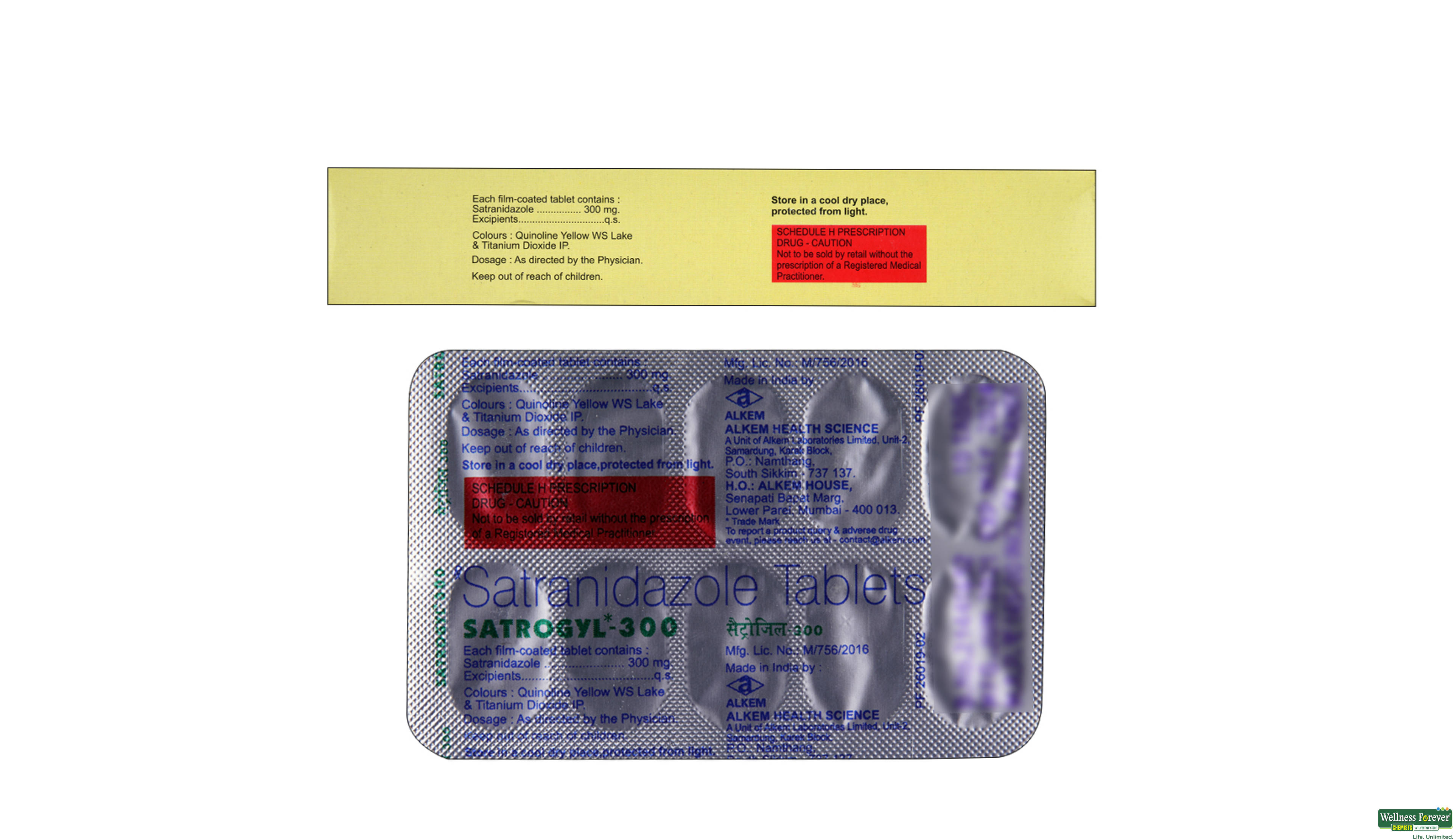 SATROGYL 300MG 10TAB- 2, 10TAB, 