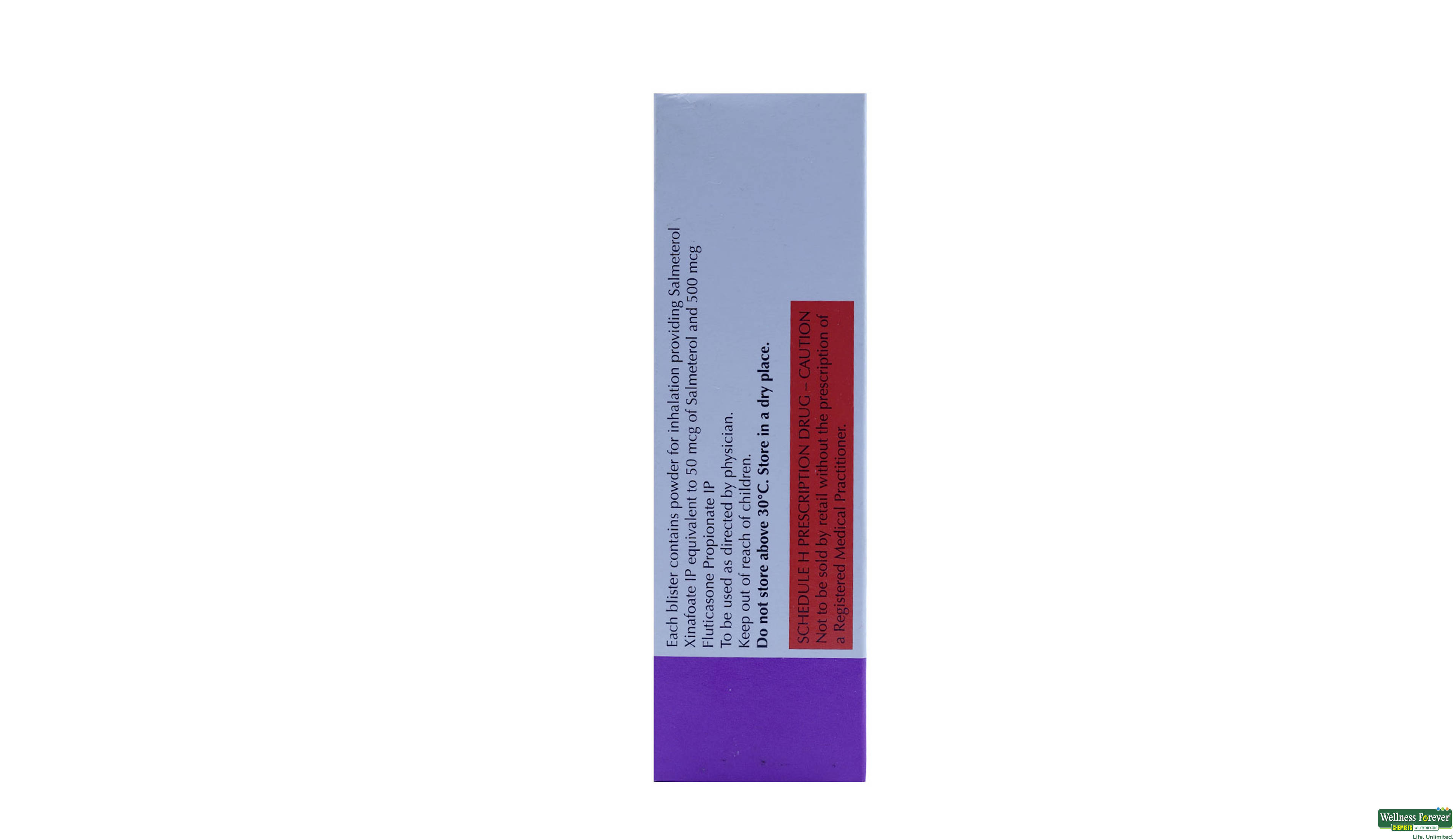 SERETIDE ACCU 50/250 INHALER 60BLIS- 2, 60BLISTERS, 