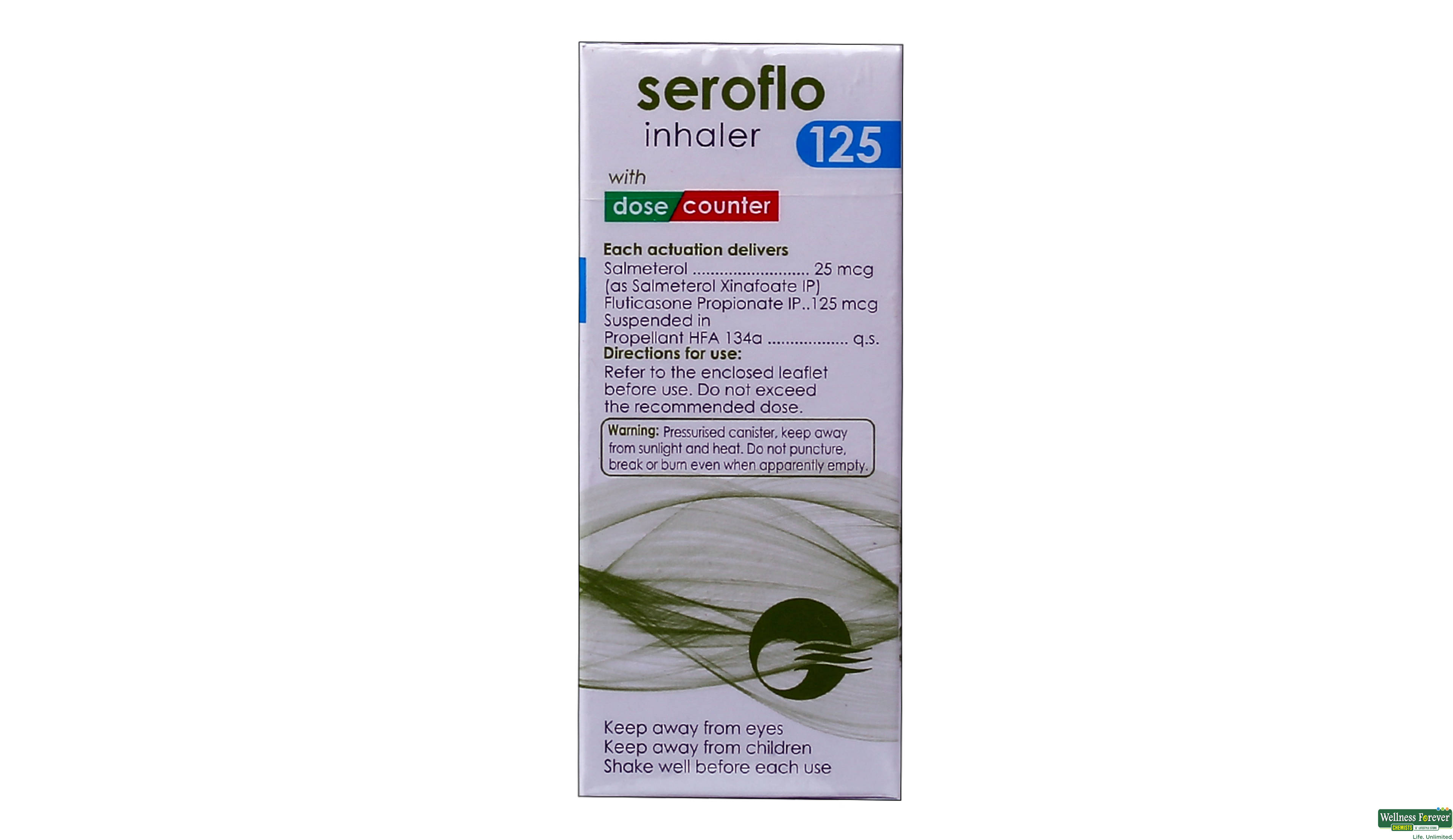 SEROFLO 125 INHALER- 1, 1PC, null
