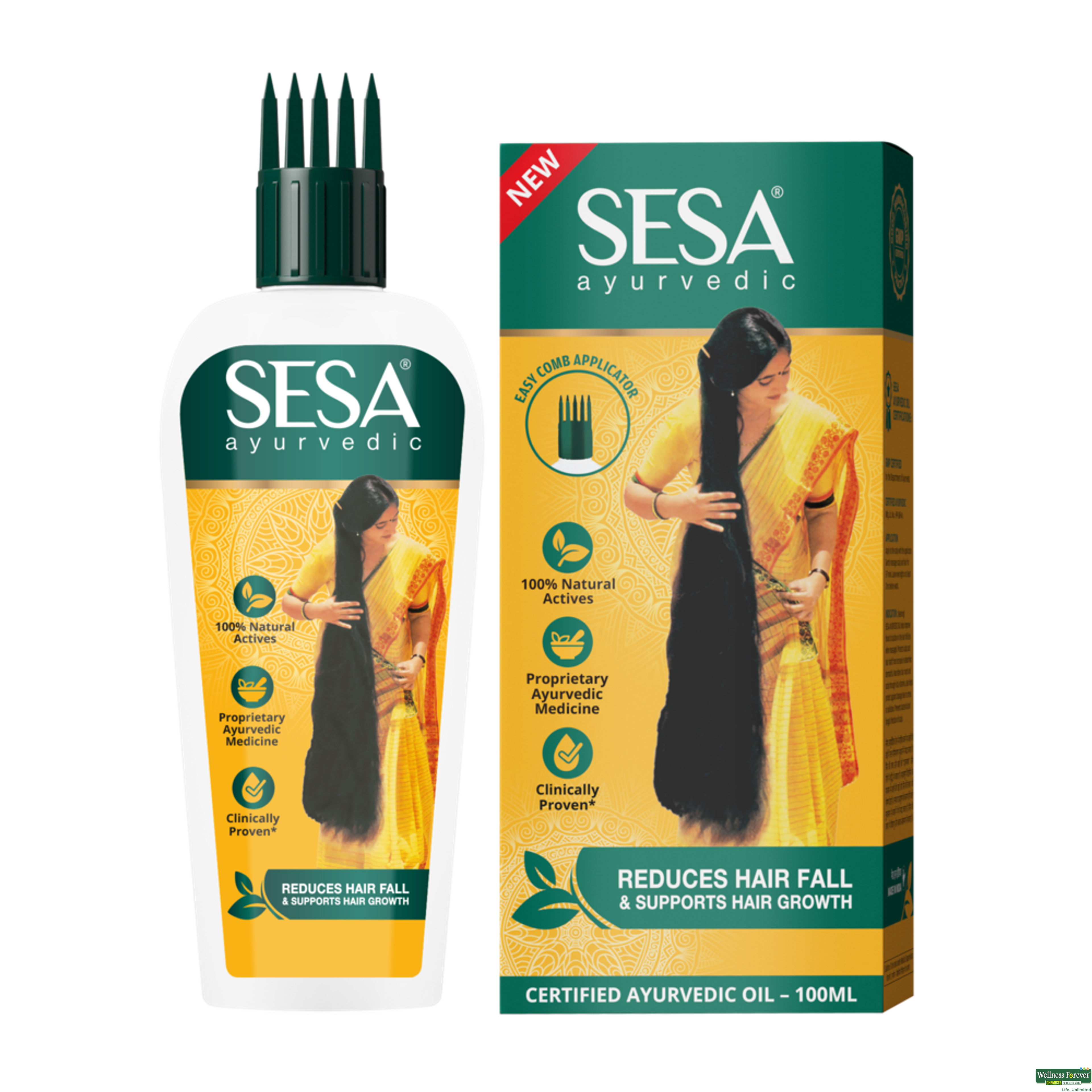 Sesa Ayuvedic Hair Oil, 100 ml-image