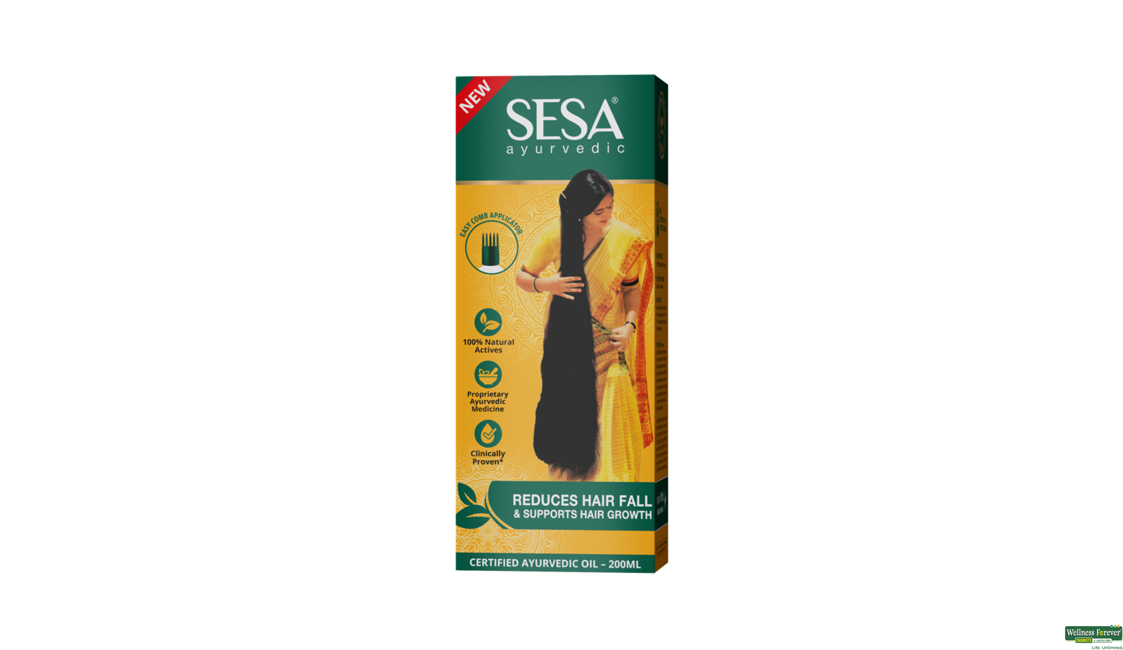 SESA HR/OIL 200ML- 8, 200ML, null