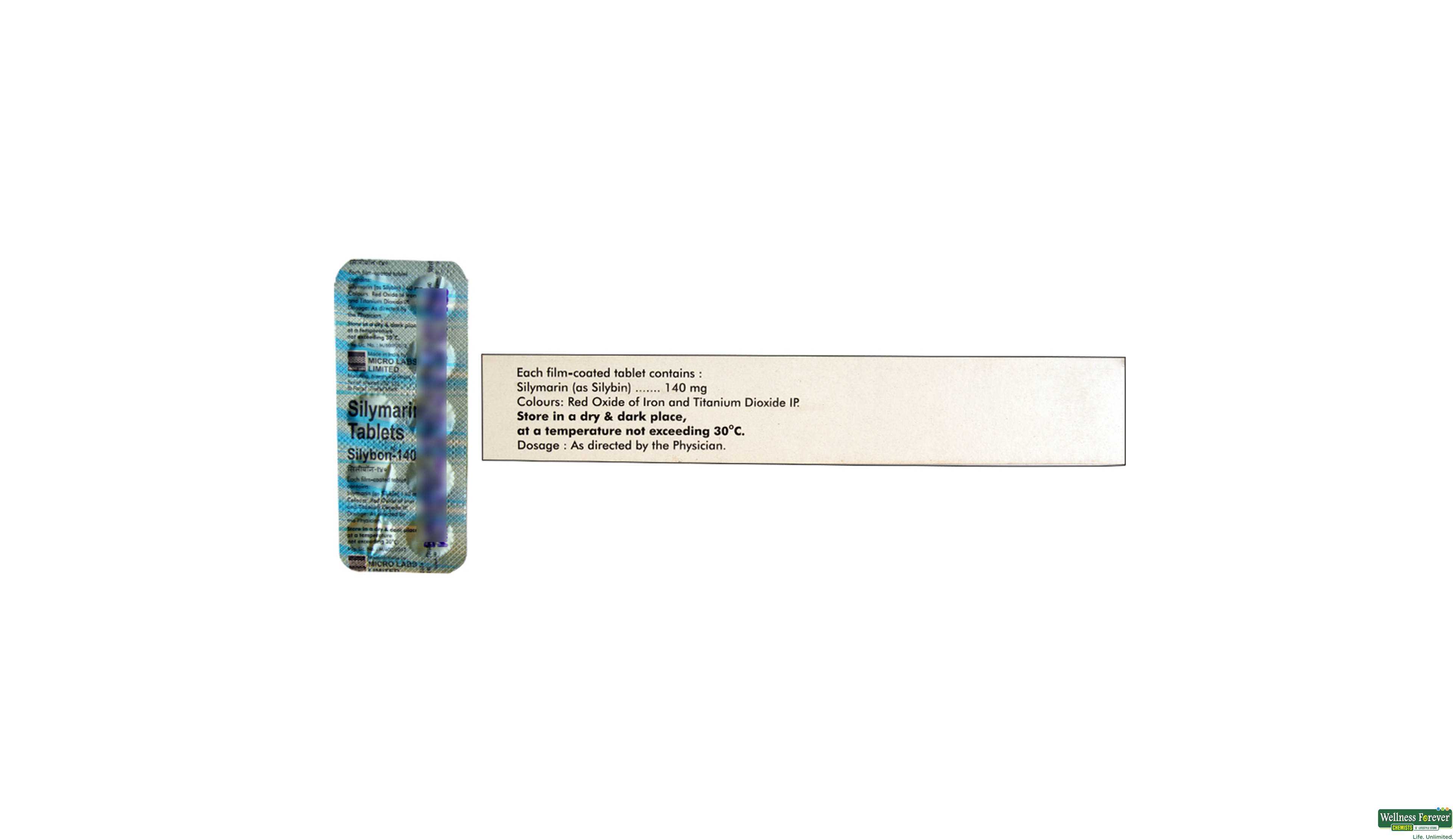 SILYBON 140MG 10TAB- 2, 10TAB, 