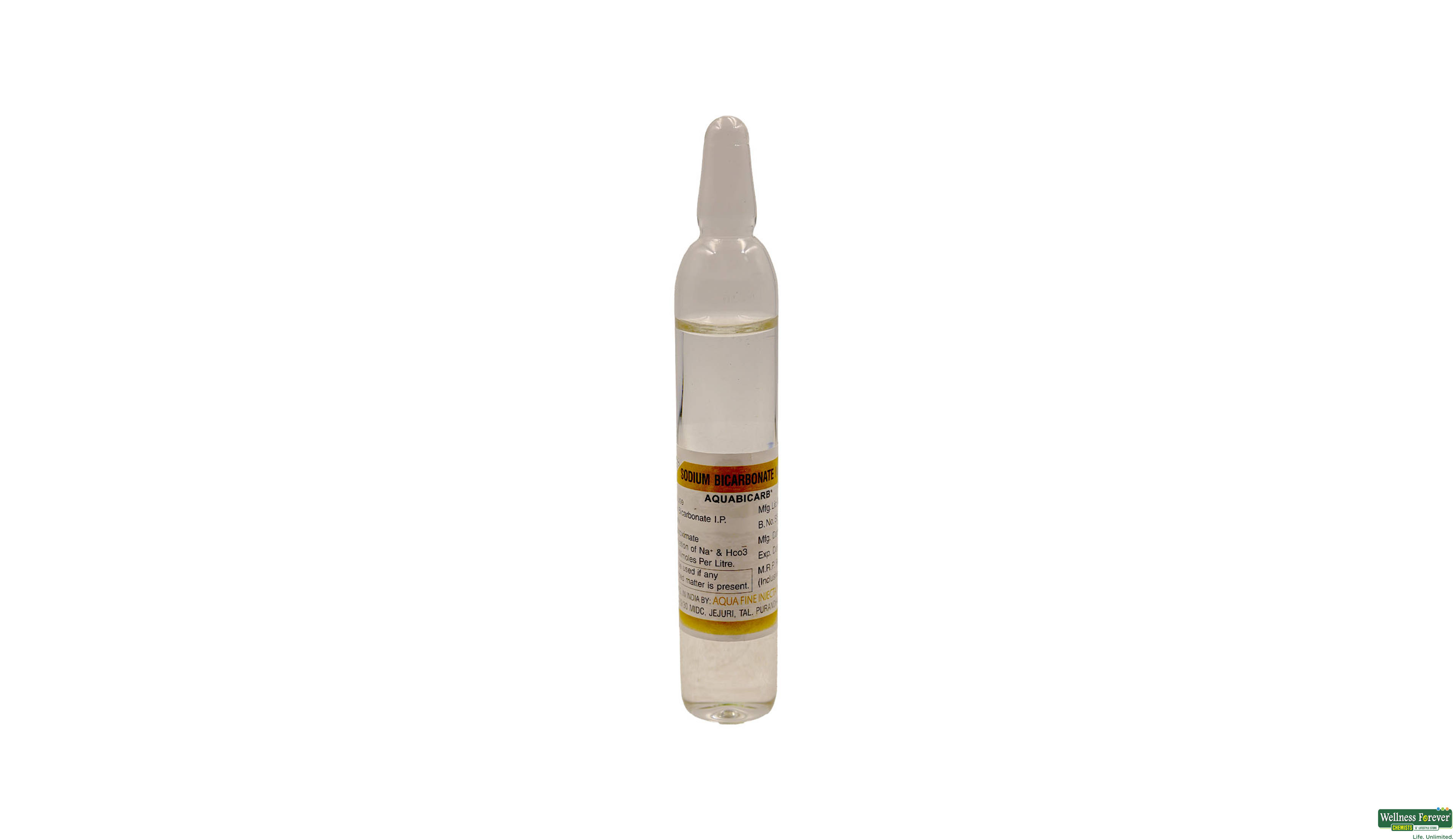 SODIUM BICARBONATE INJ 25ML AMP- 1, 25ML, 