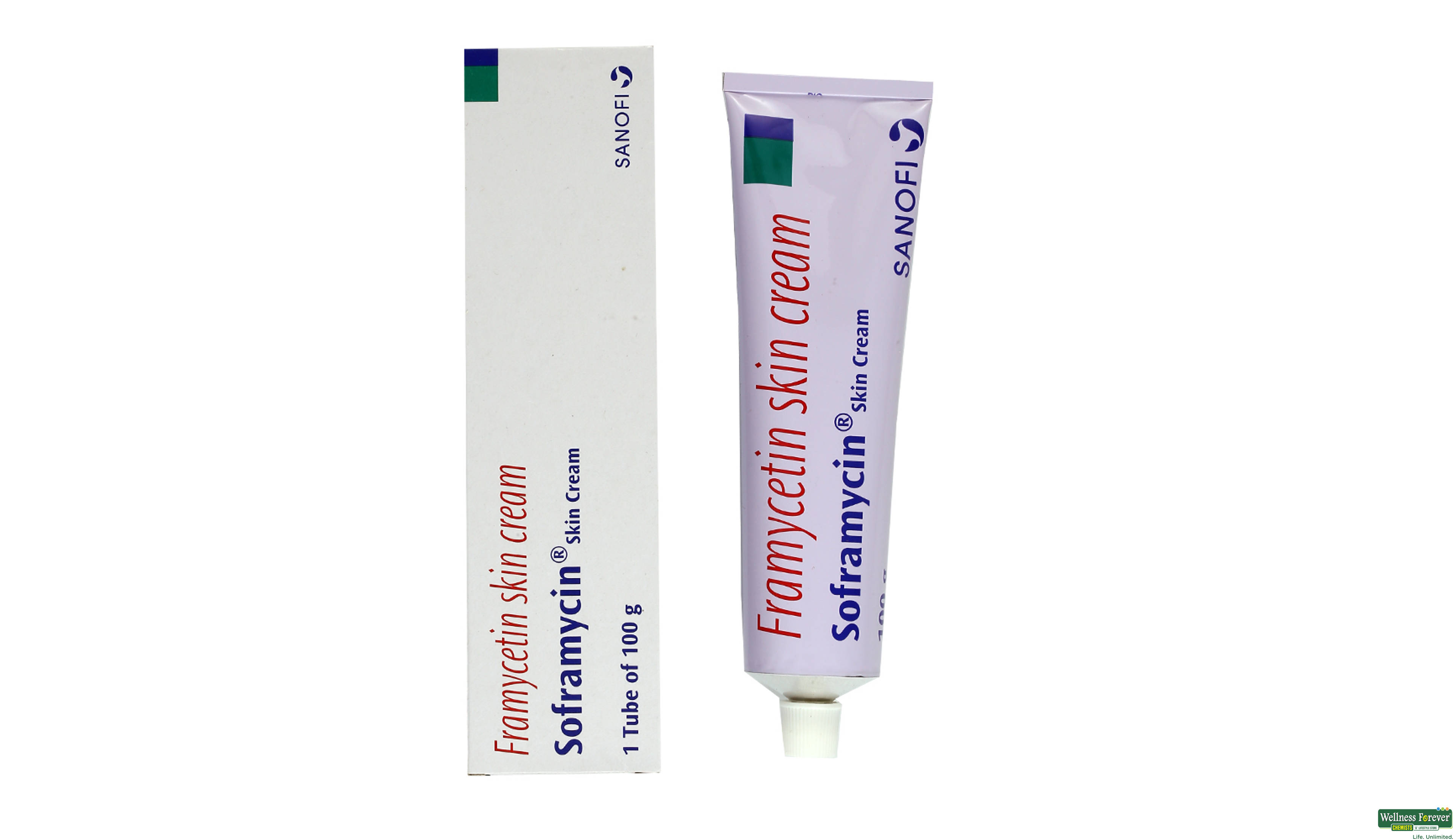 SOFRAMYCIN CREAM 100GM- 1, 100GM, 