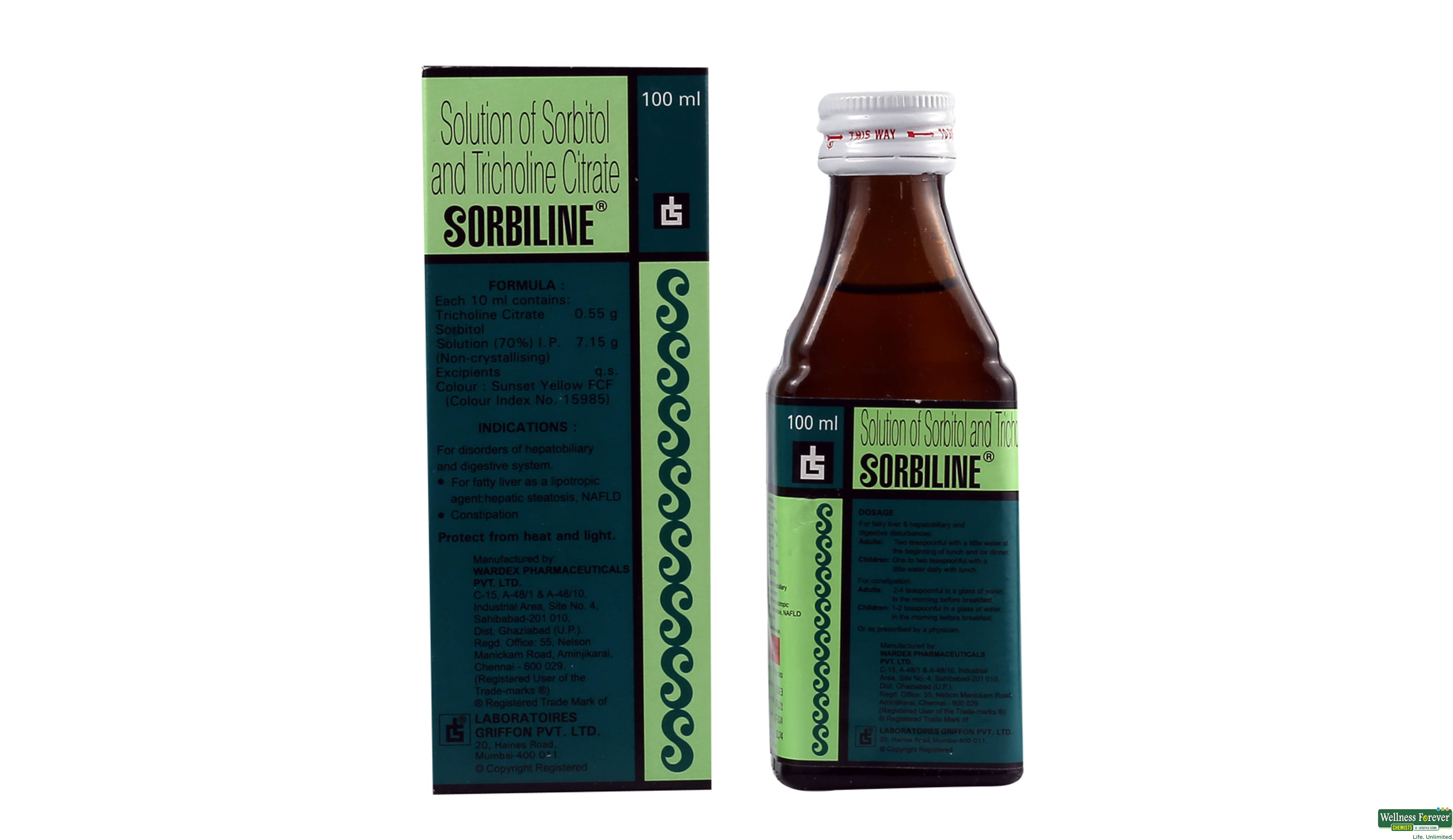 SORBILINE SYP 100ML- 1, 100ML, 