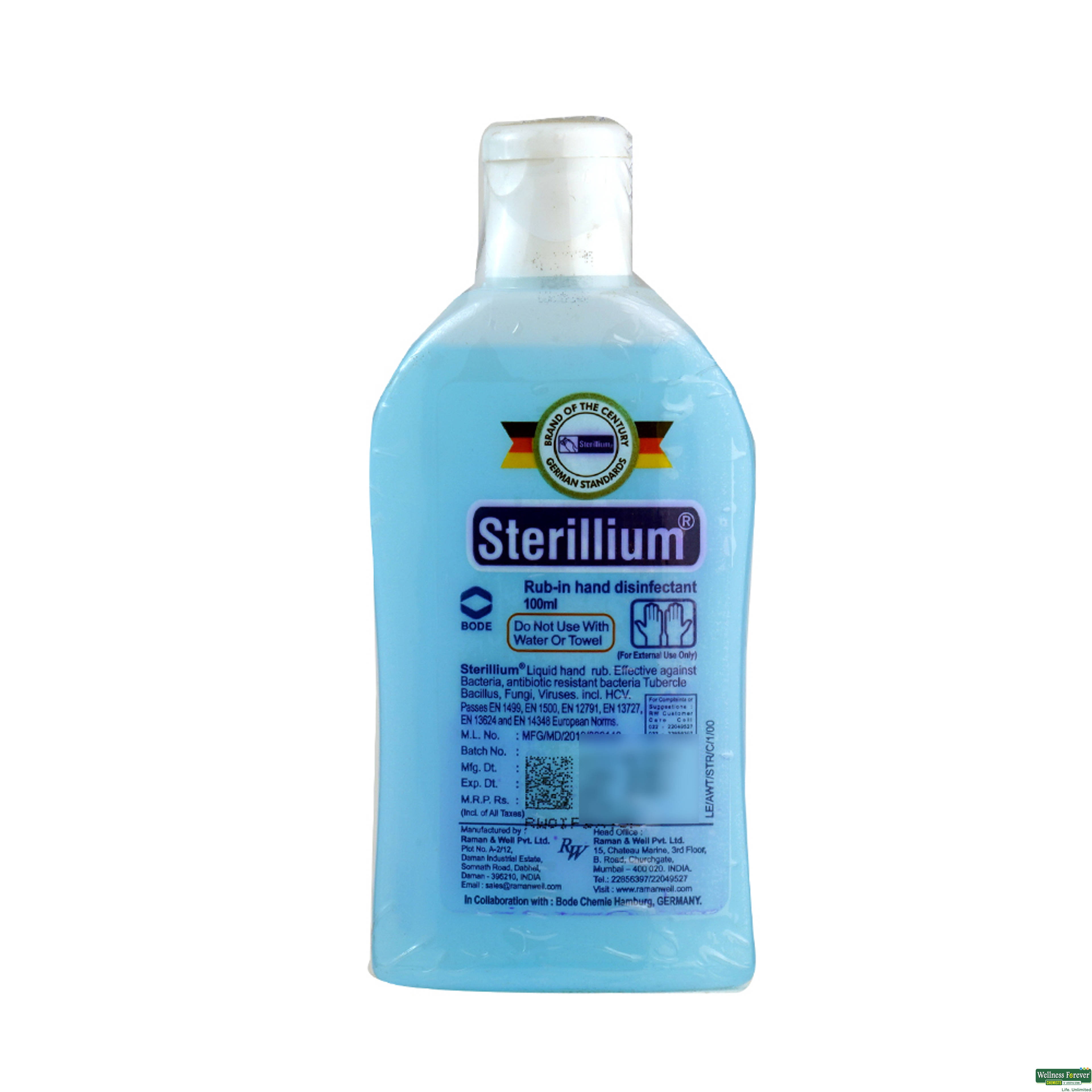 STERILIUM DISINFE 100ML RAMA-image