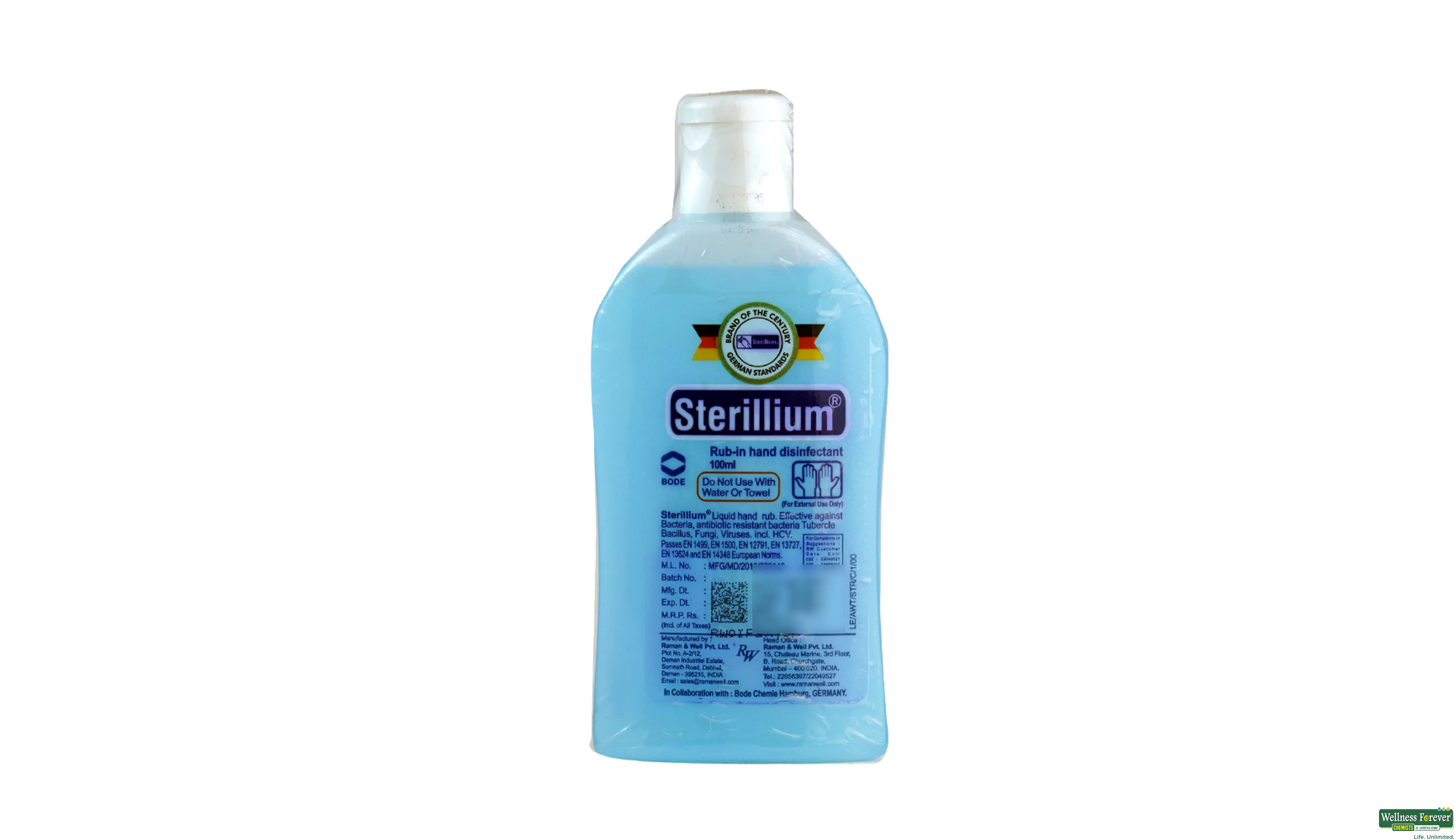 STERILIUM DISINFE 100ML RAMA- 1, 100ML, 