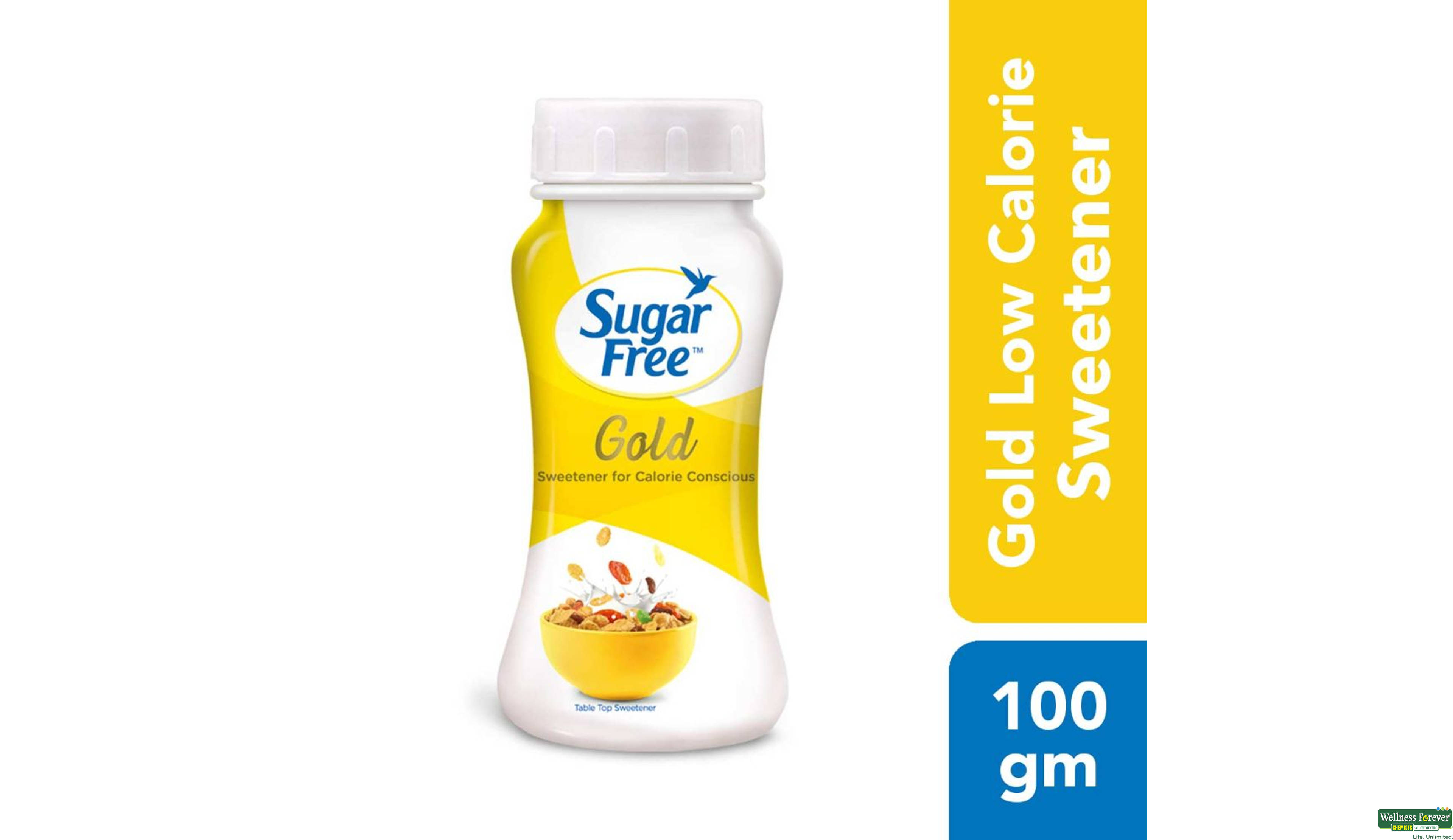 SUGAR FREE GOLD PWDR 100GM- 1, 100GM, null