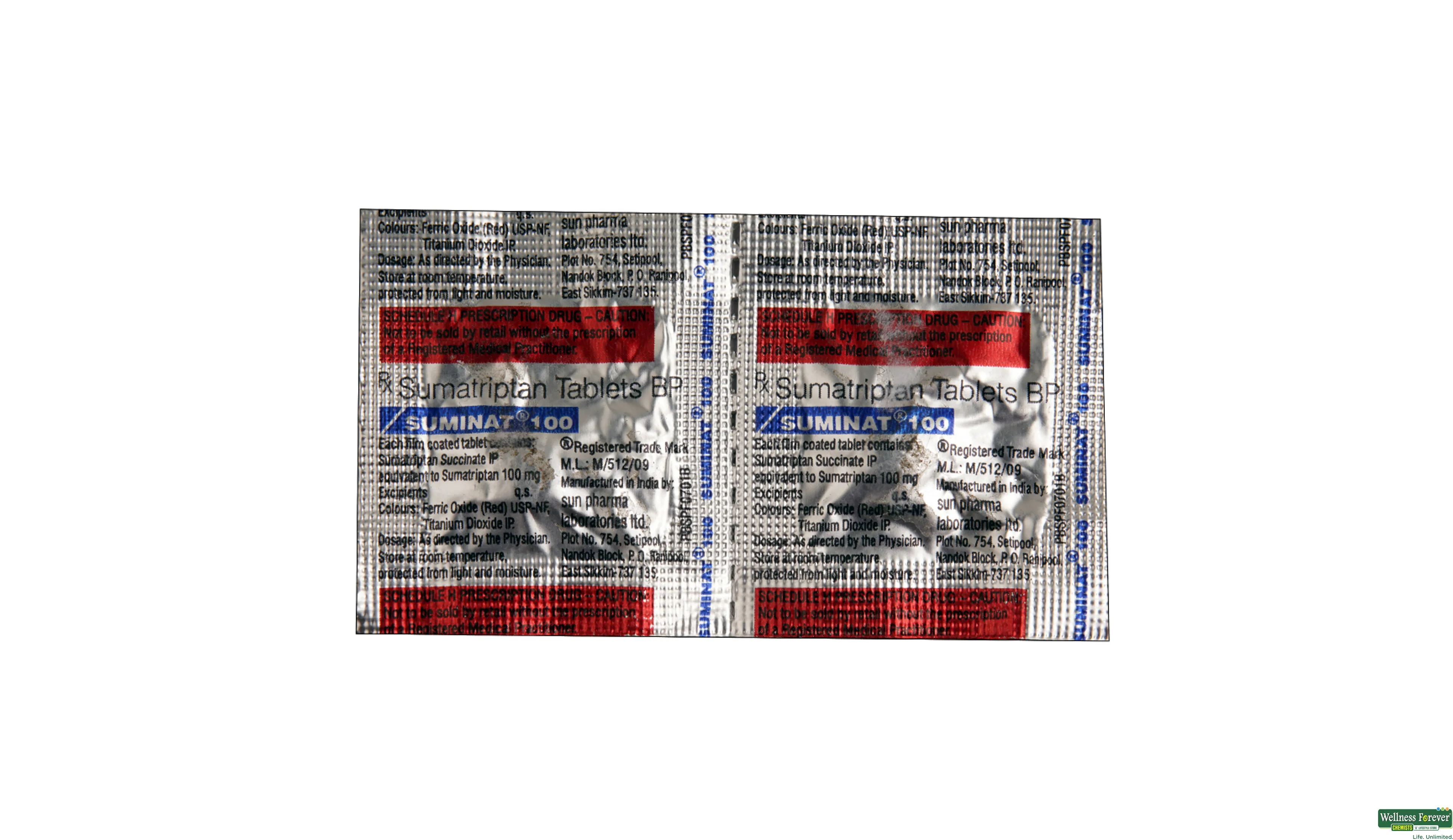 SUMINAT 100MG 1TAB- 1, 1TAB, 