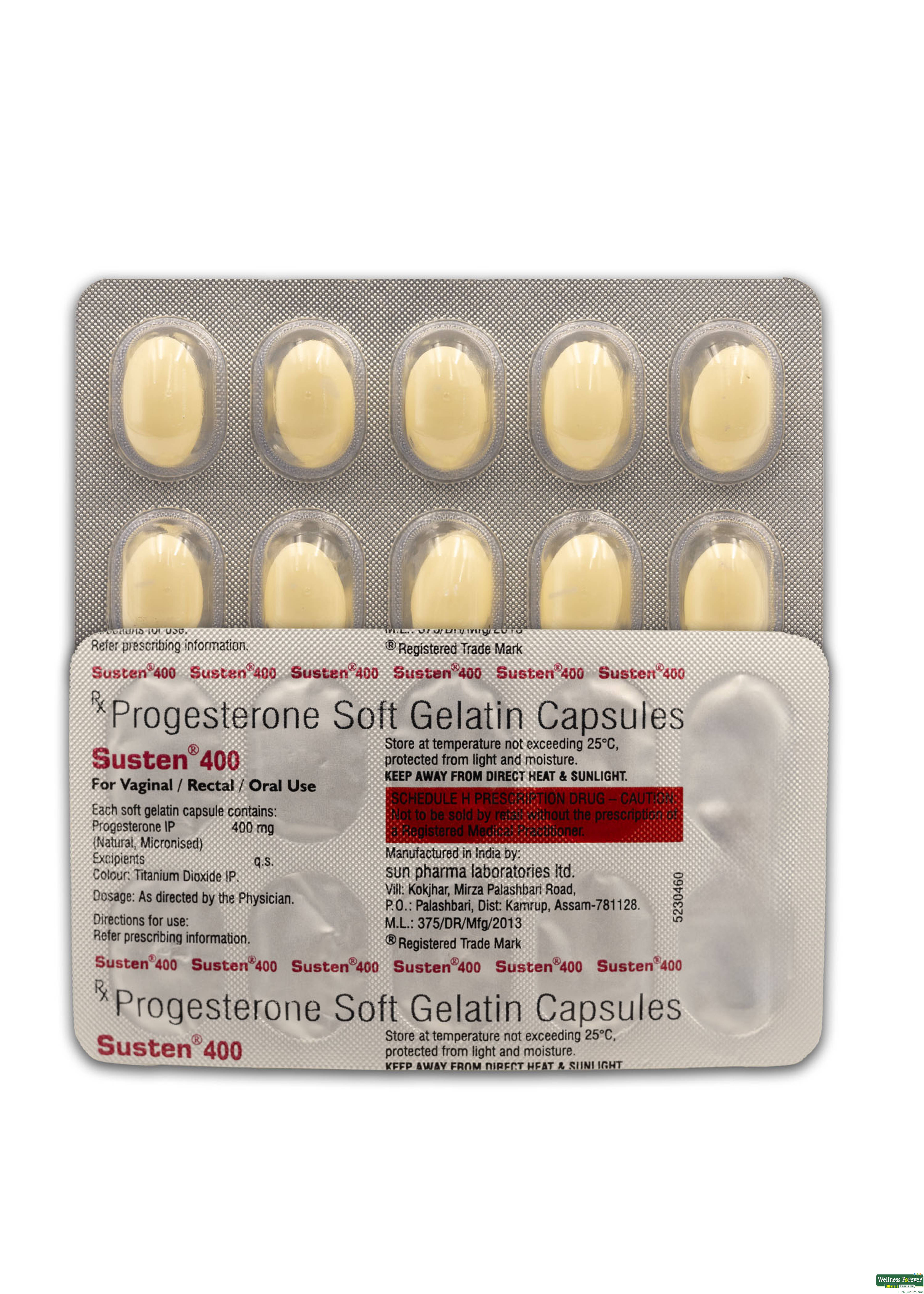 SUSTEN 400MG 10CAP-image