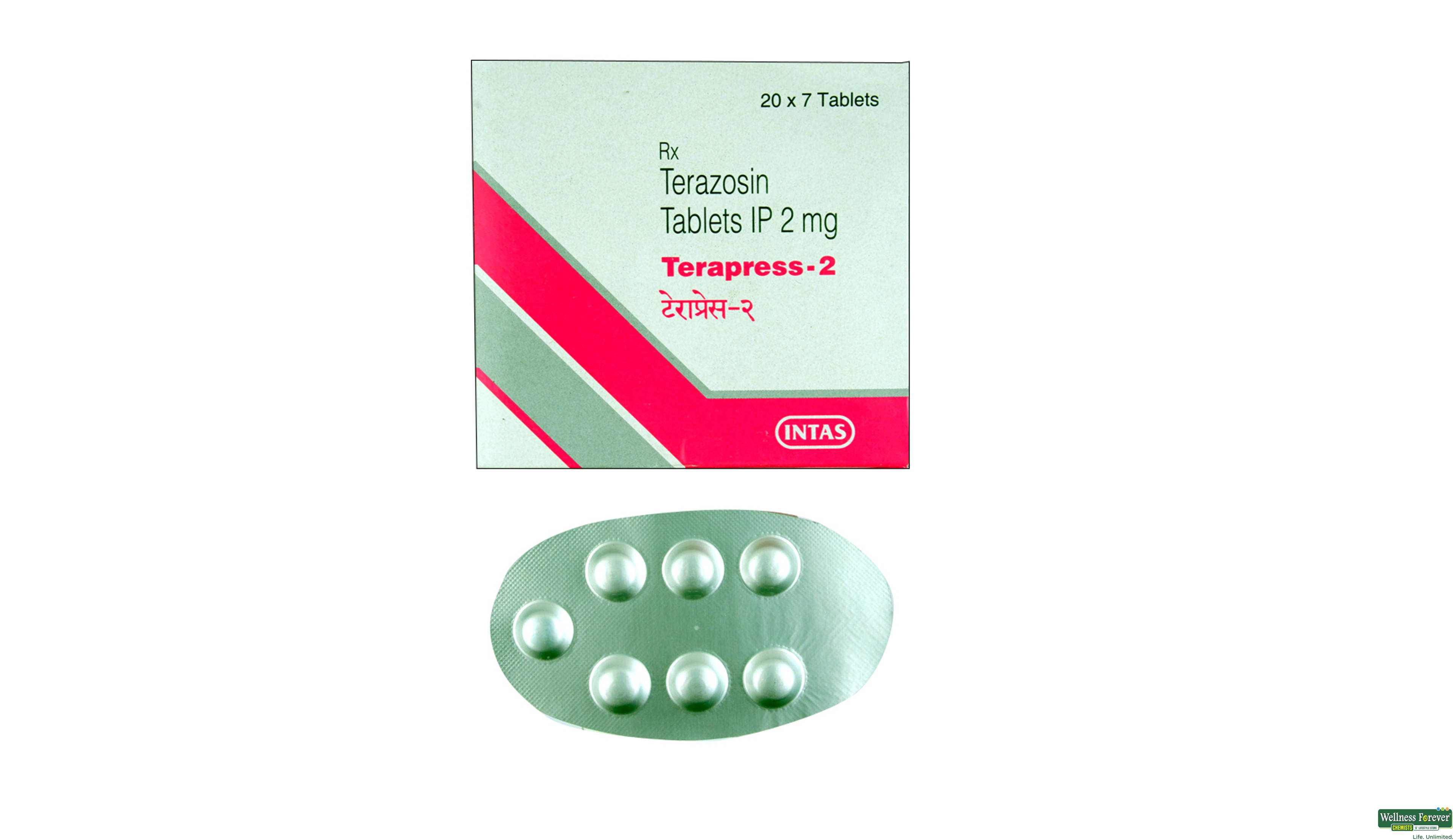 TERAPRESS 2MG 7TAB- 1, 7TAB, null