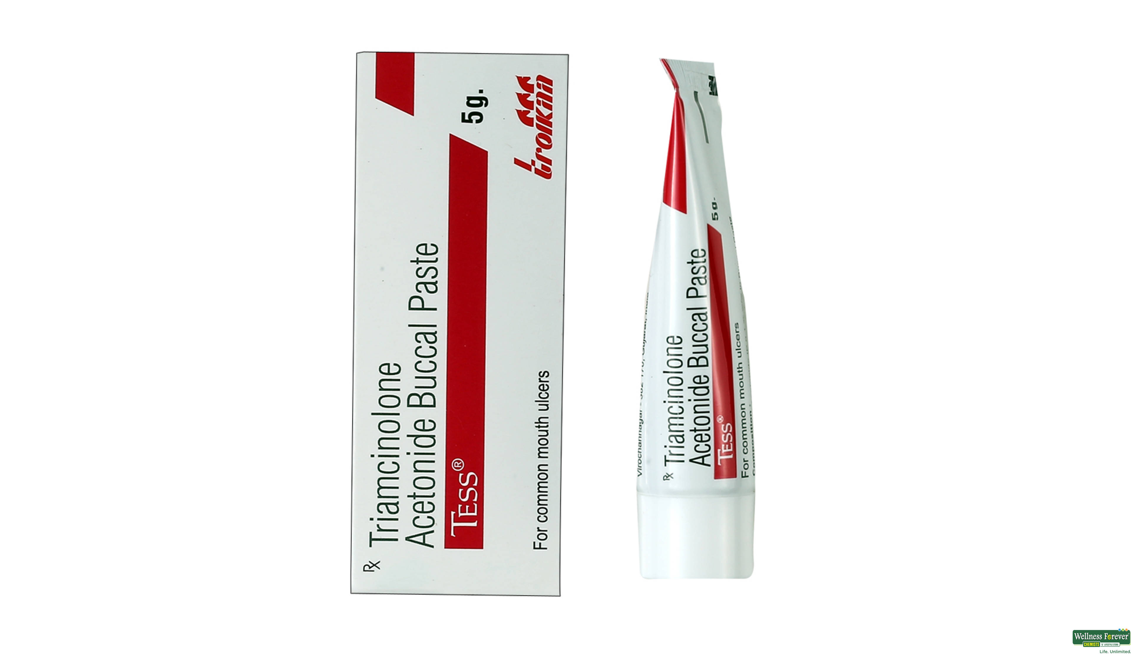 TESS ORAL PASTE 5GM- 1, 5GM, null