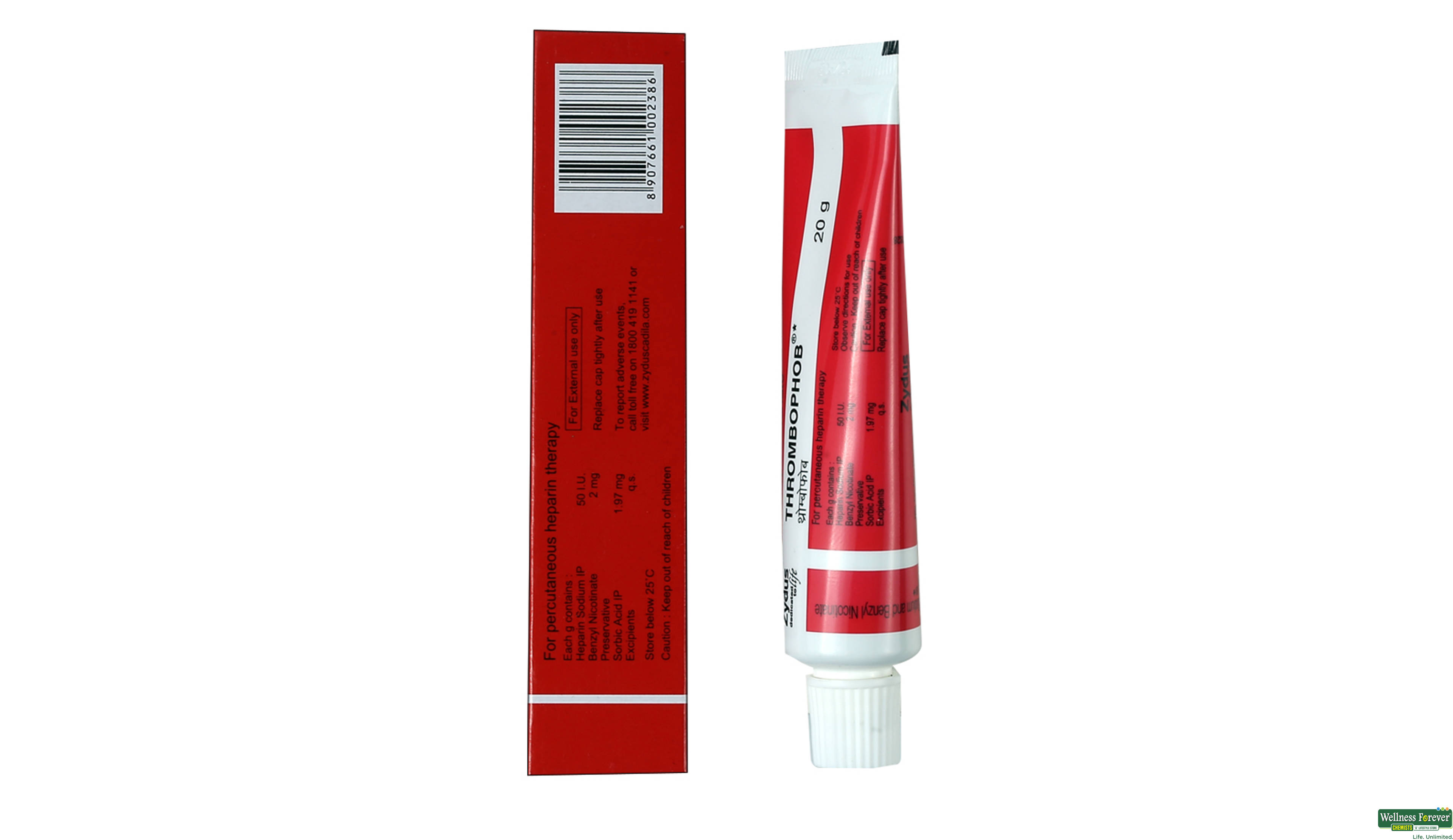 THROMBOPHOB OINT 20GM ##- 2, 20GM, null