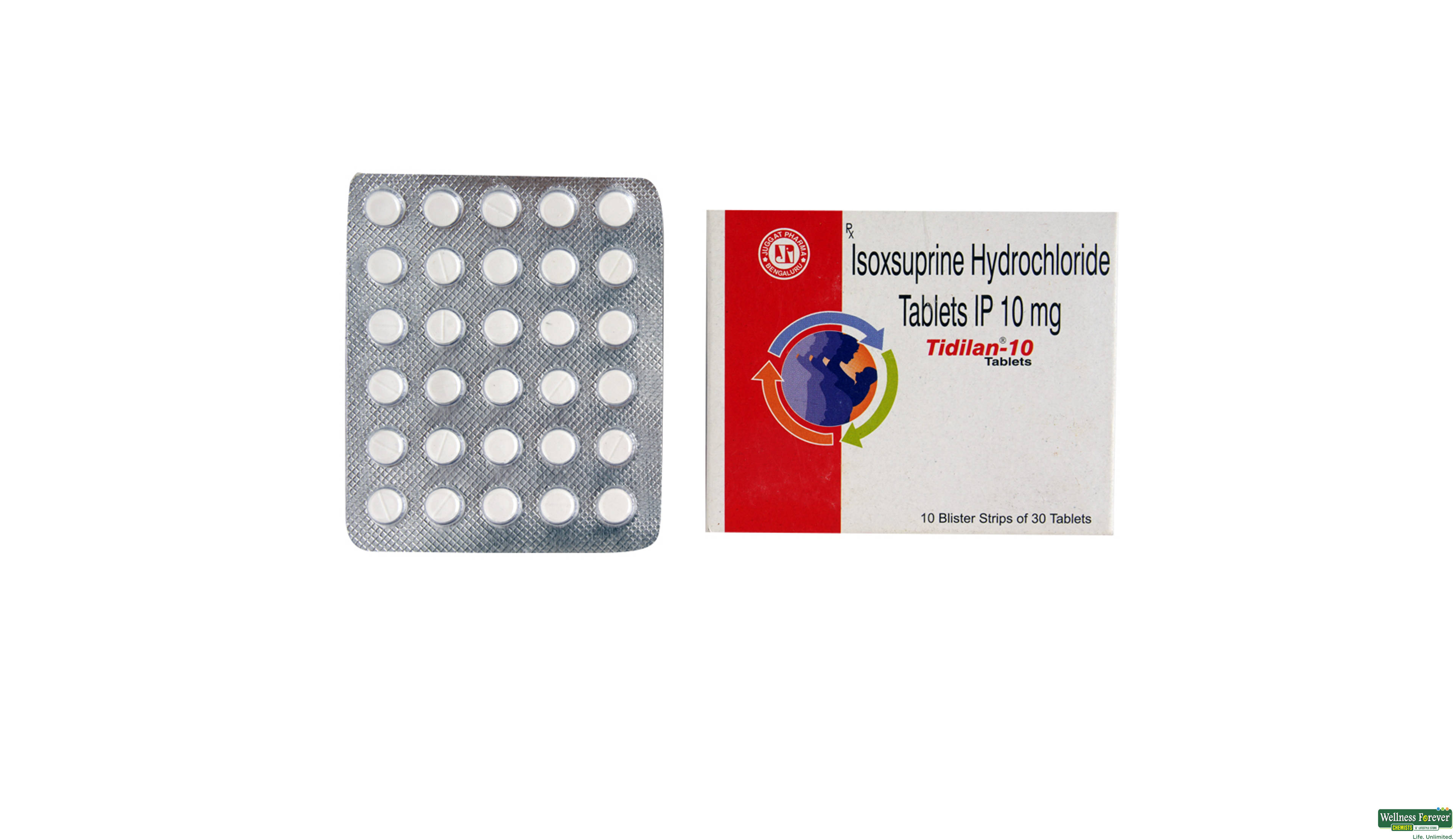 TIDILAN 10MG 30TAB- 1, 30TAB, 
