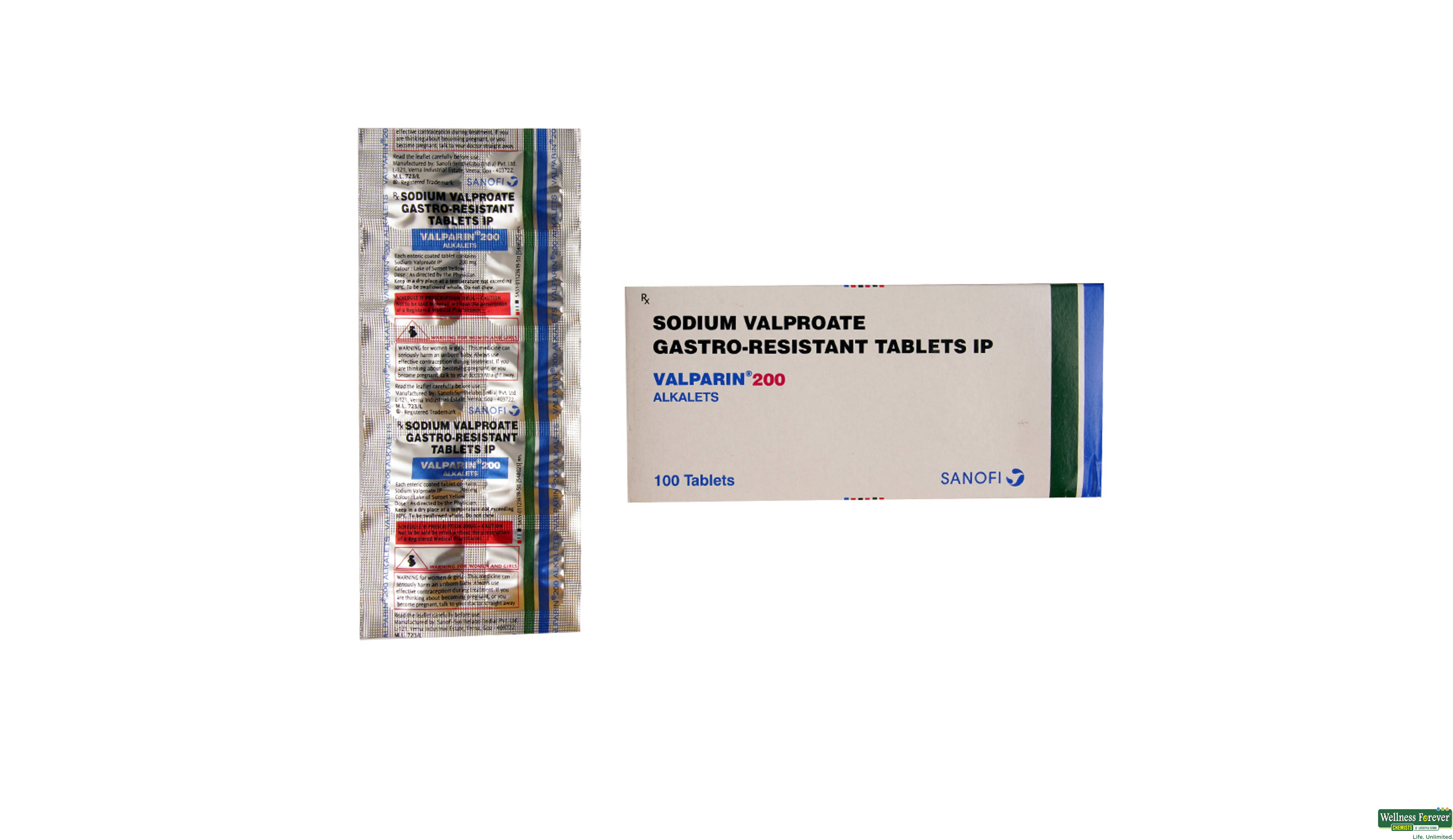 VALPARIN 200MG 10TAB ##- 1, 10TAB, 