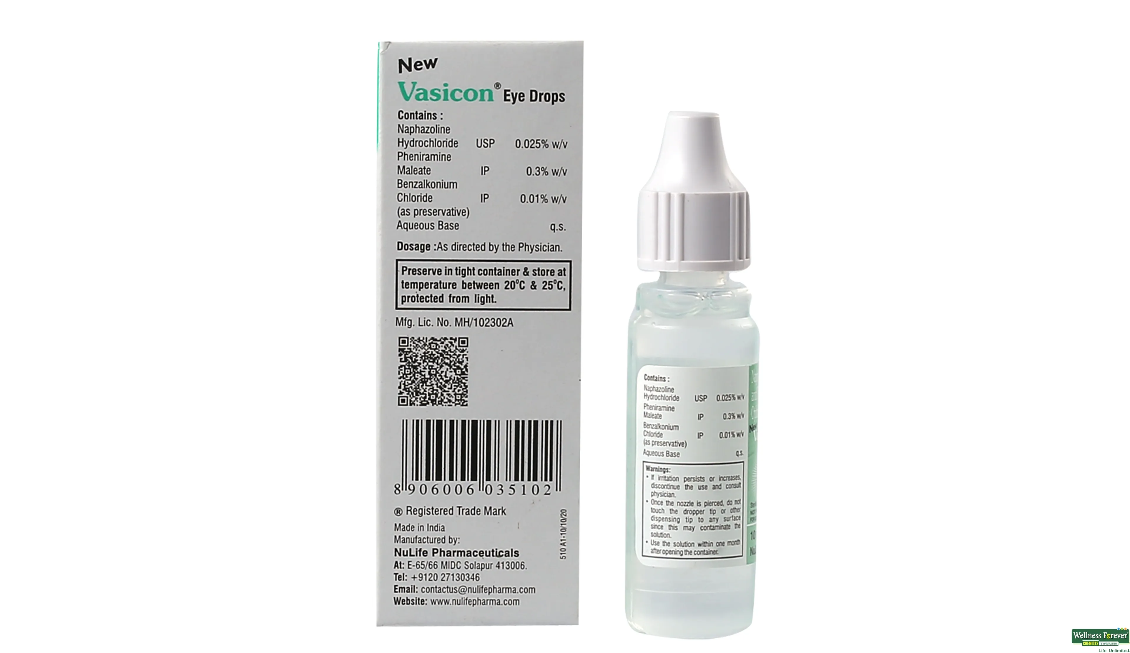 VASICON E/DROP 10ML- 2, 10ML, 