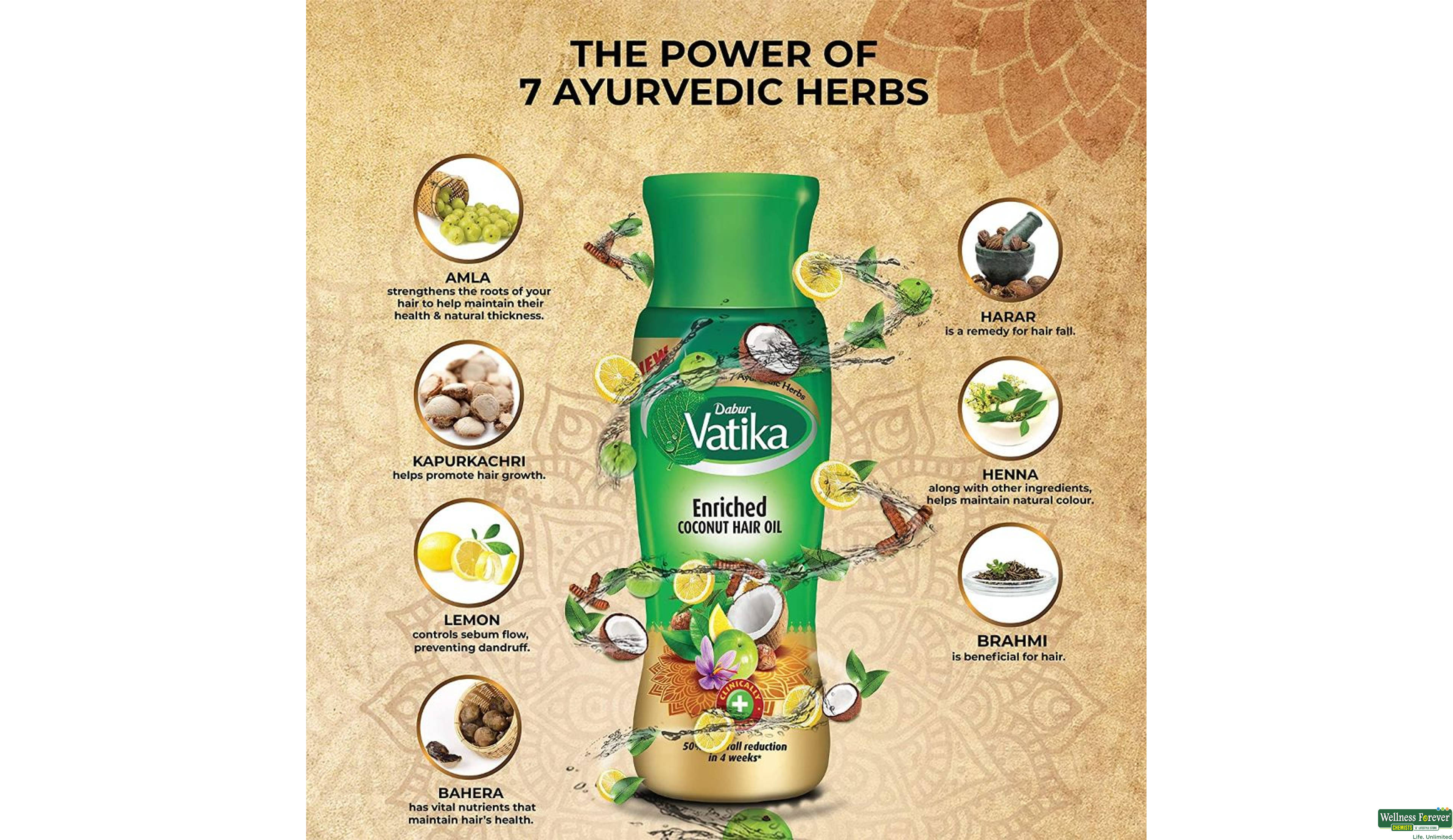 VATIKA HR/OIL 75ML- 5, 75ML, null
