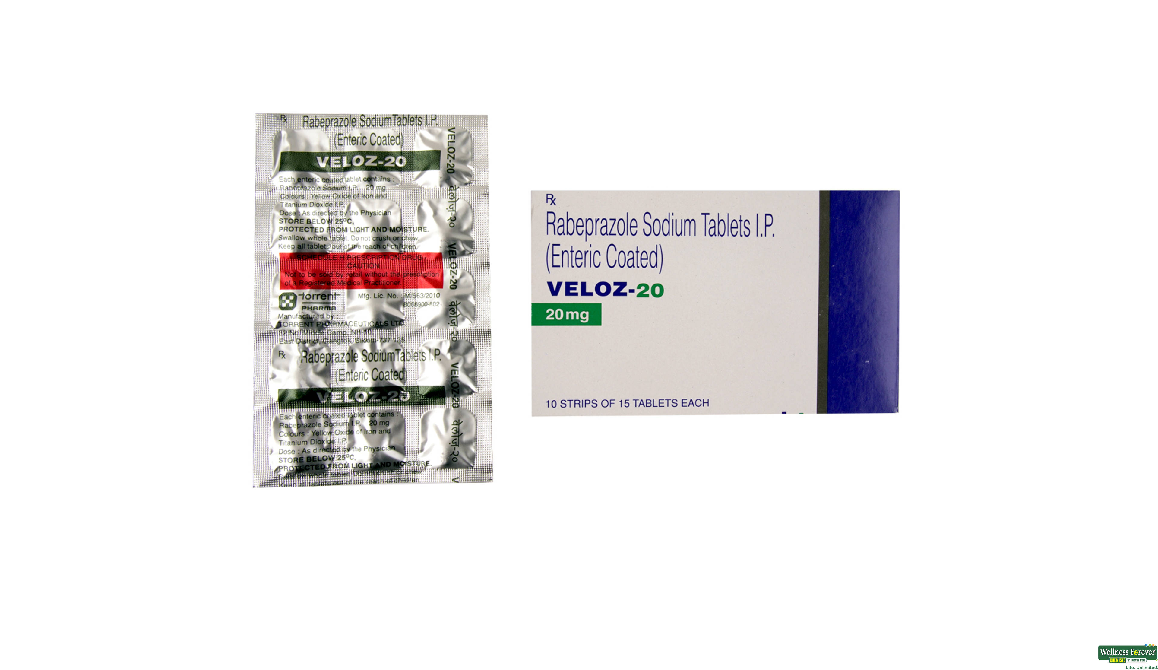 VELOZ 20MG 15TAB- 1, 15TAB, 