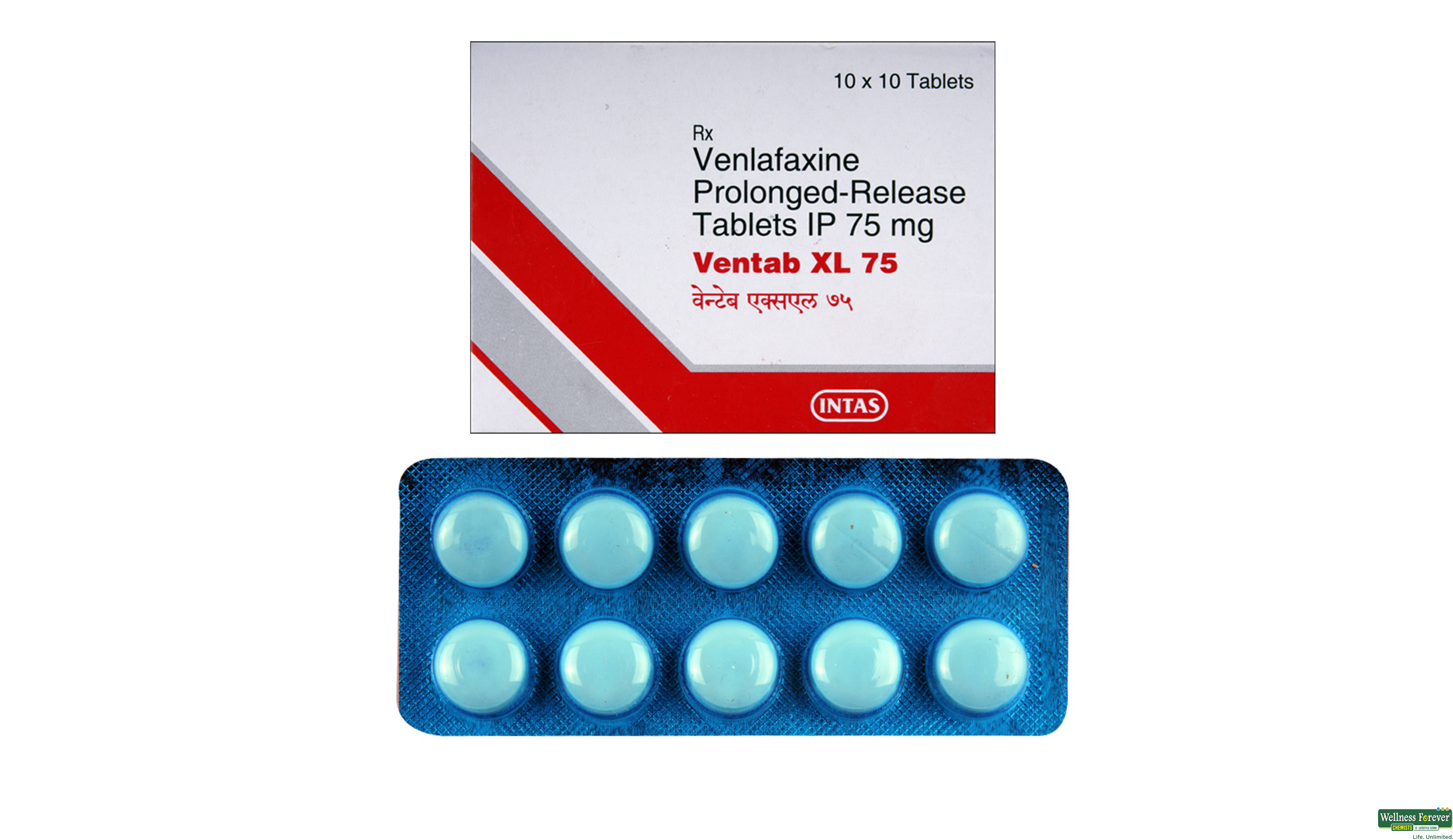 VENLA-XR 37.5MG 10CAP- 1, 10CAP, 