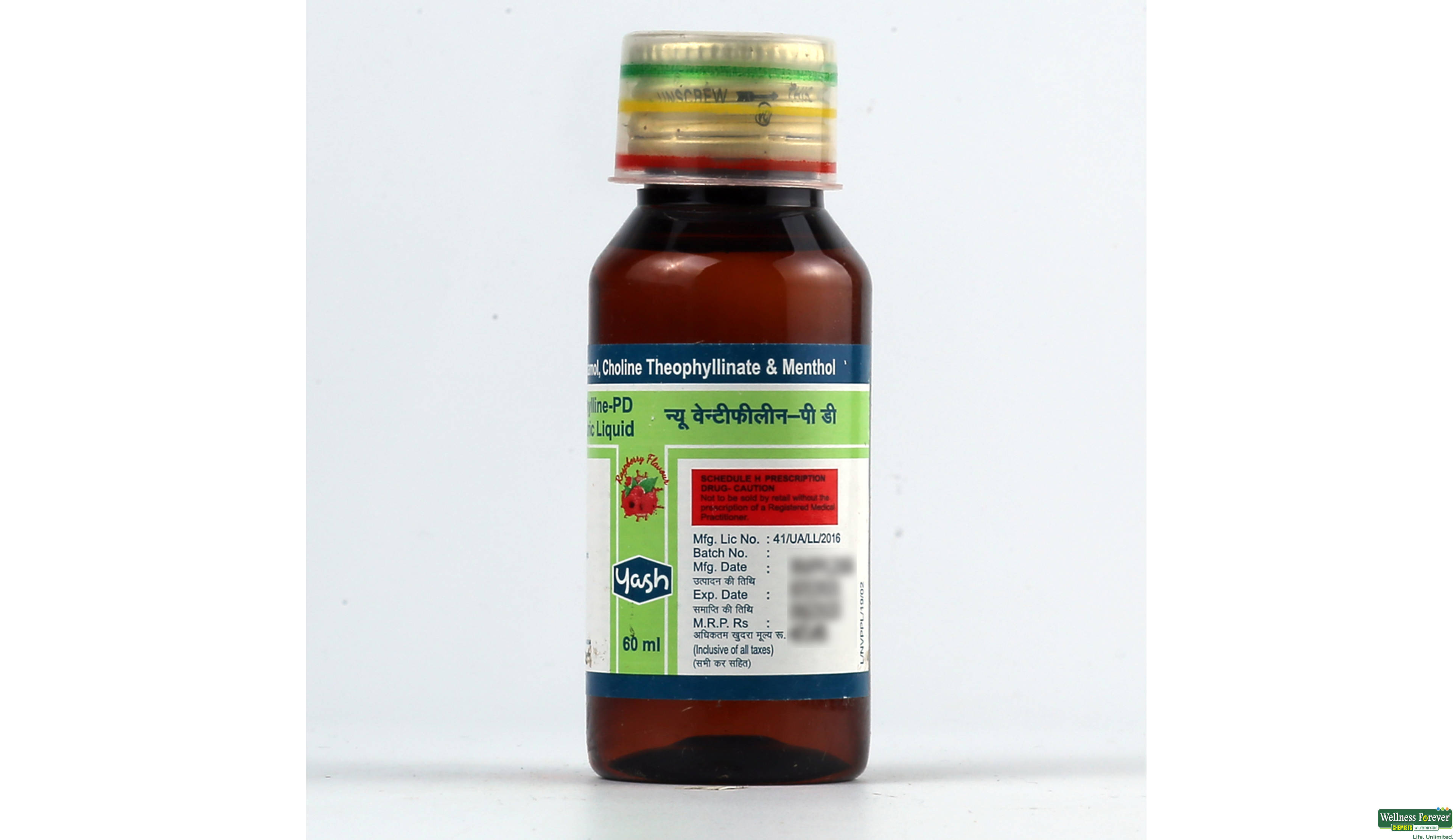 VENTIPHYLLINE-PD SYP 60ML- 2, 60ML, null