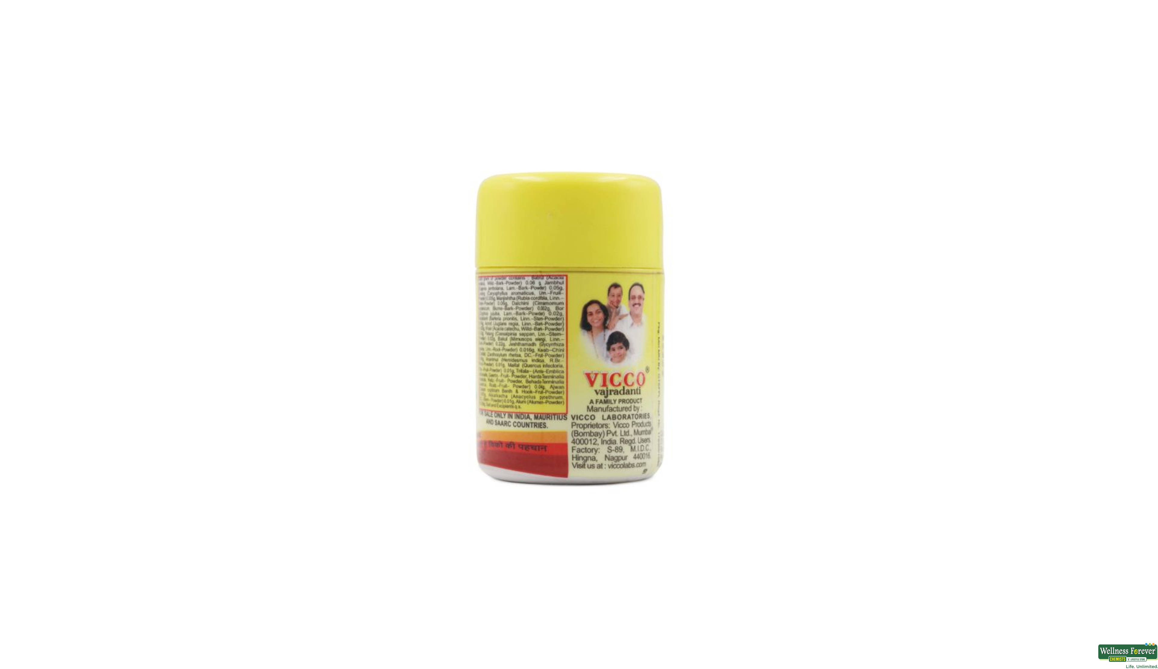 VICCO T/PWDR 50GM- 3, 50GM, 