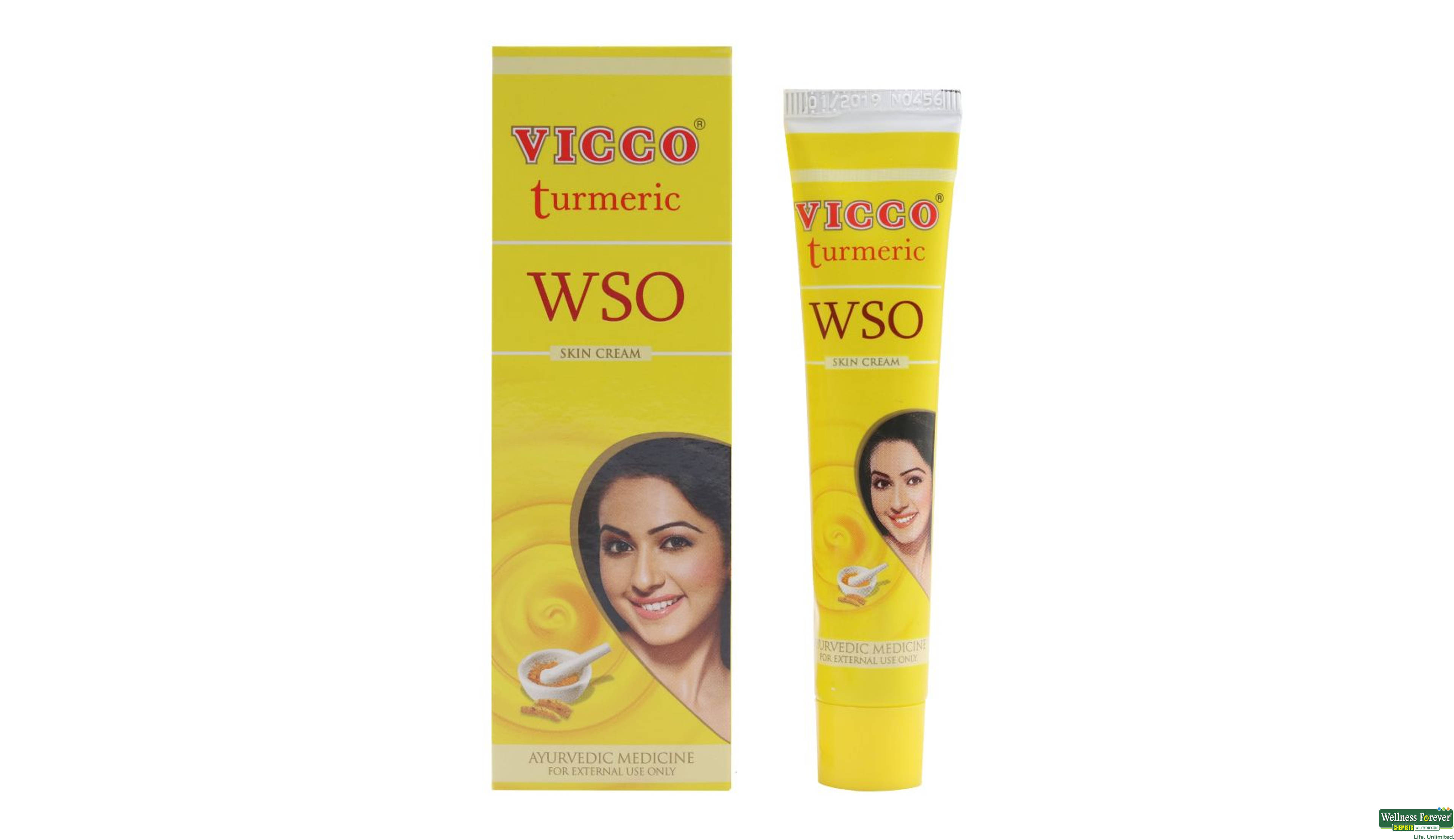 VICCO CRM WSO TURMERIC 30GM- 1, 30GM, null