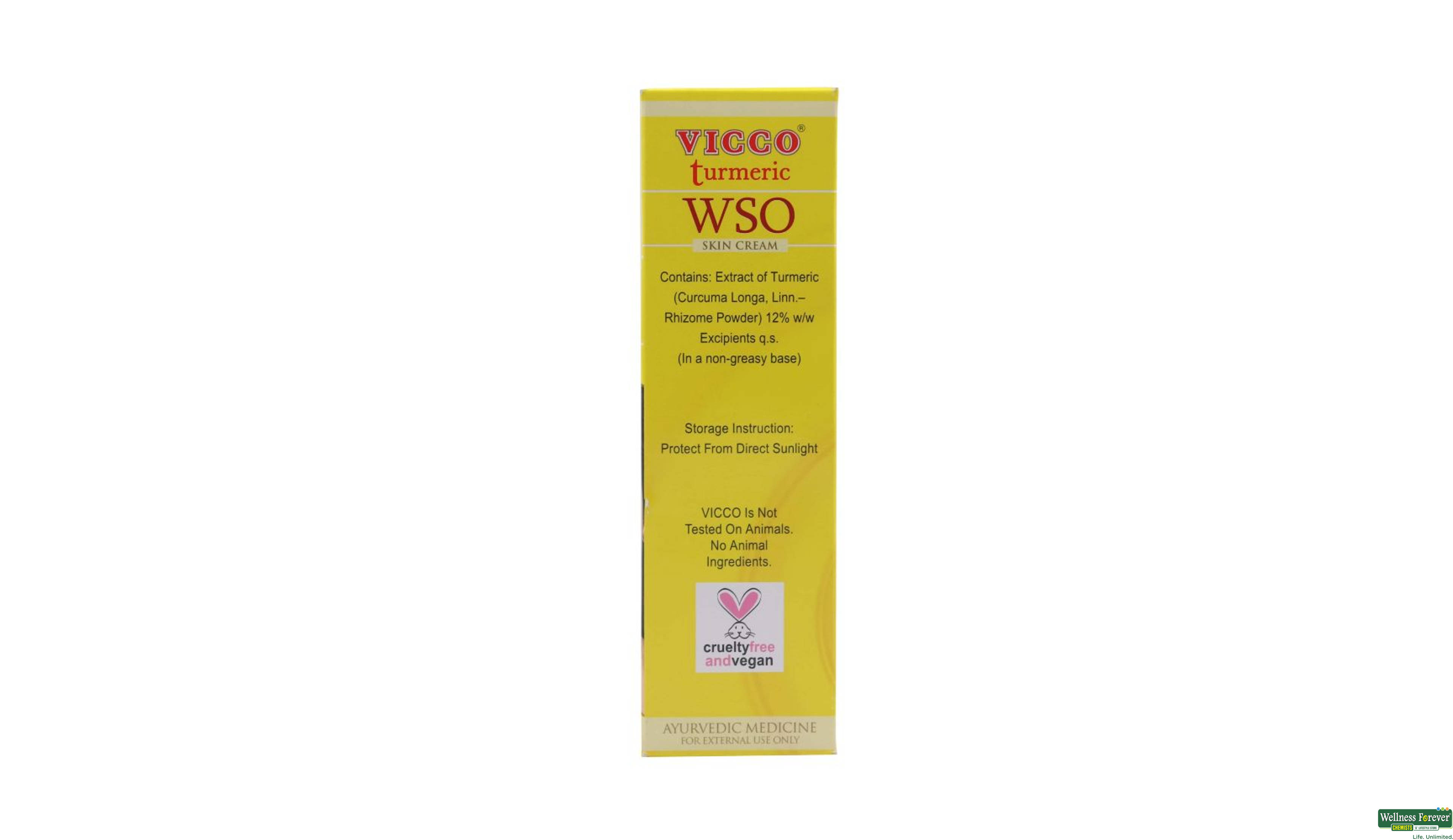 VICCO CRM WSO TURMERIC 30GM- 3, 30GM, null