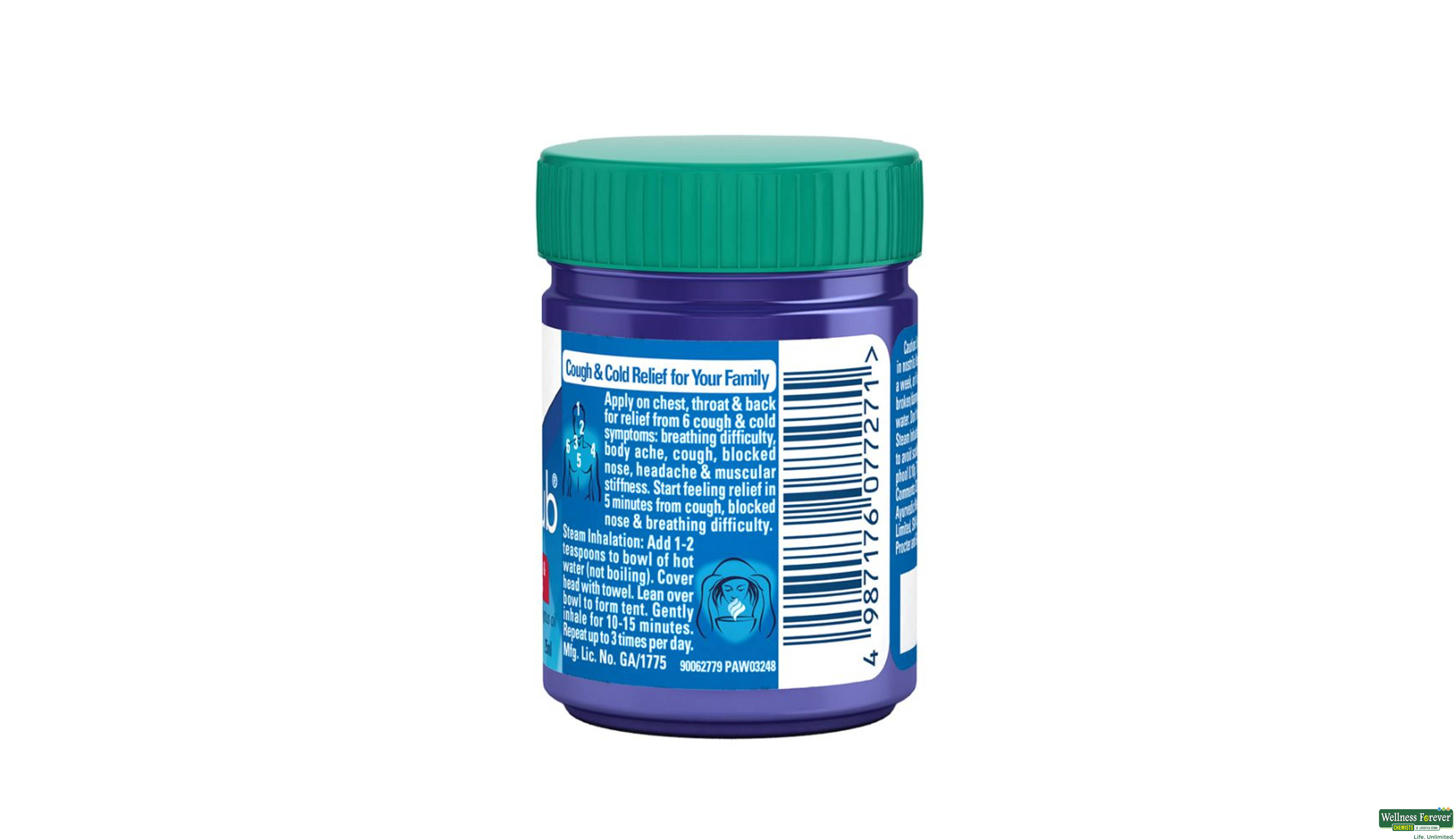 VICKS VAPORUB 25GM- 2, 25GM, 