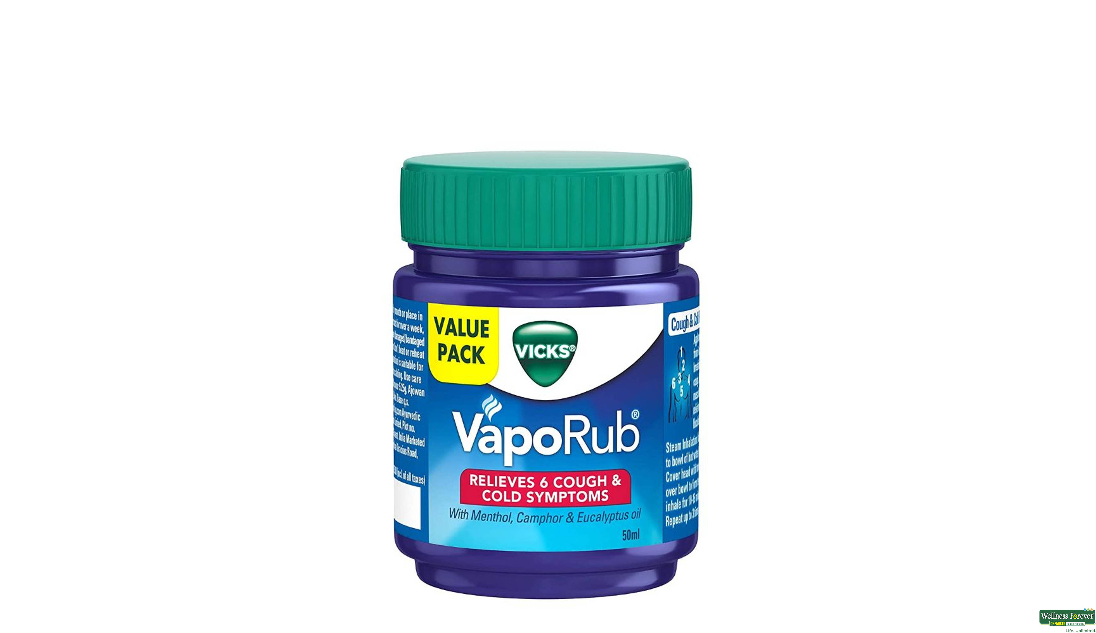 VICKS VAPORUB 50GM- 1, 50GM, 