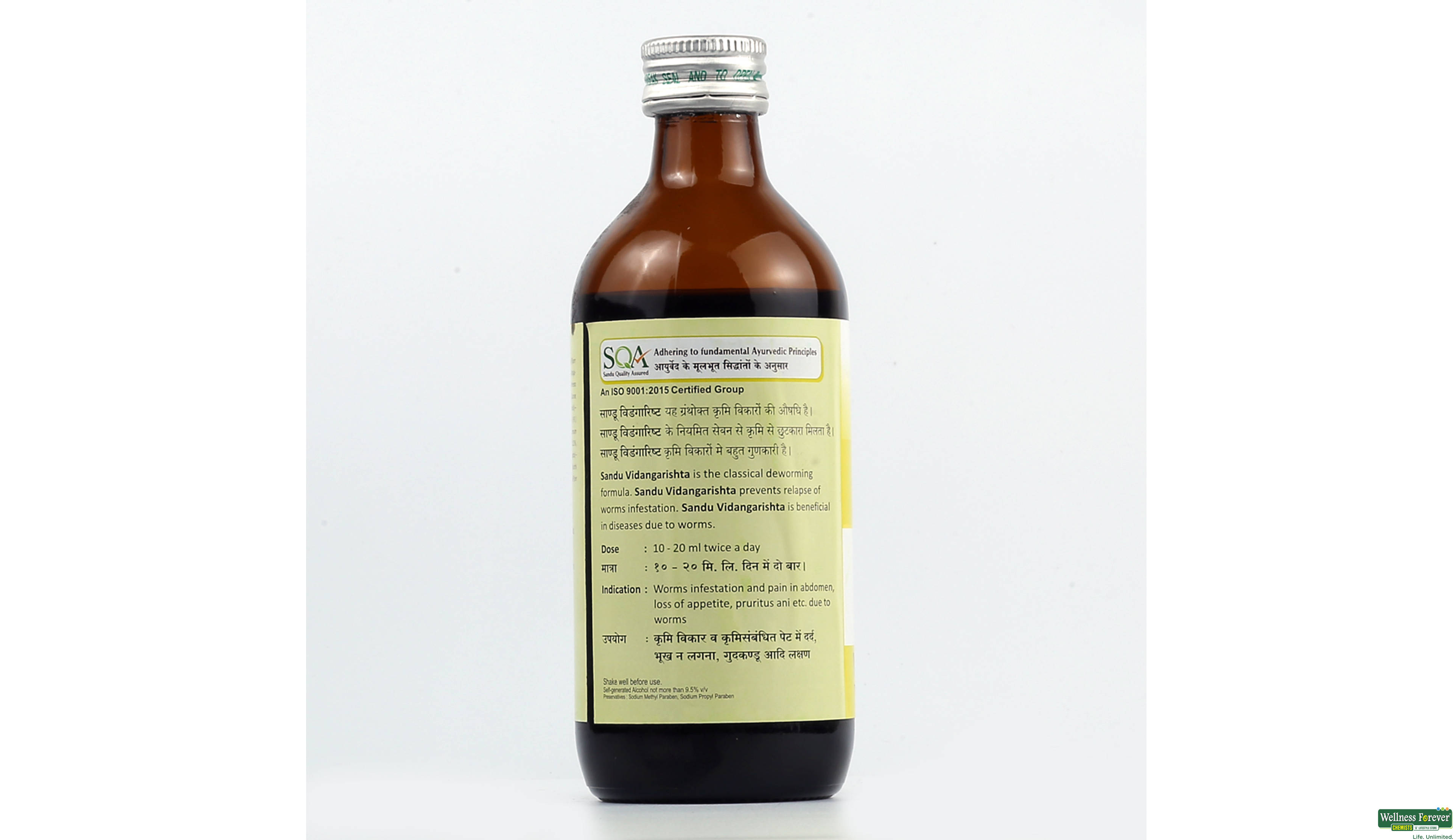 VIDANGARISHTA SANDU 200ML- 2, 200ML, 