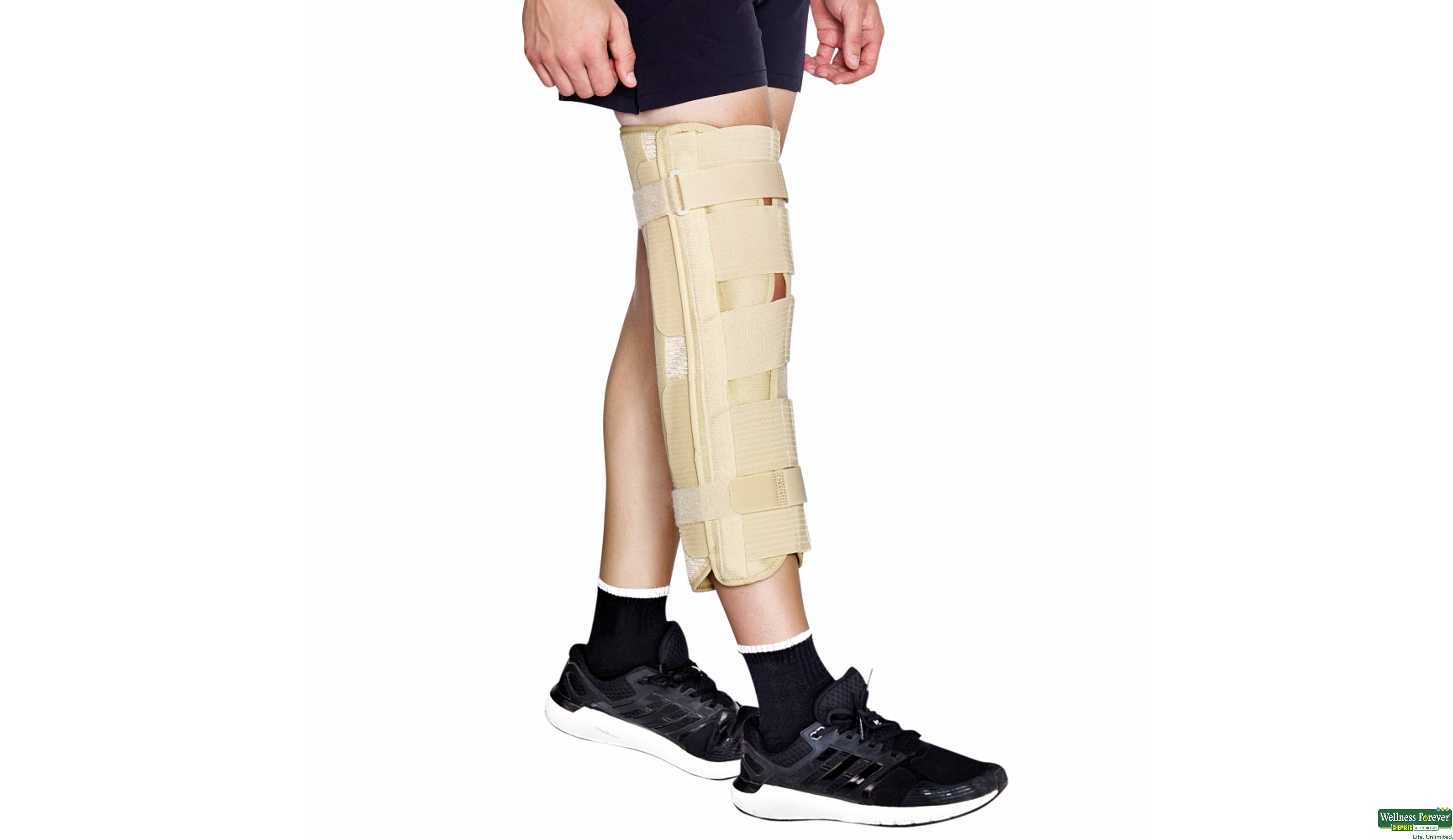 VISSCO KNEE BRACE LONG L 1PC- 1, 1PC, 