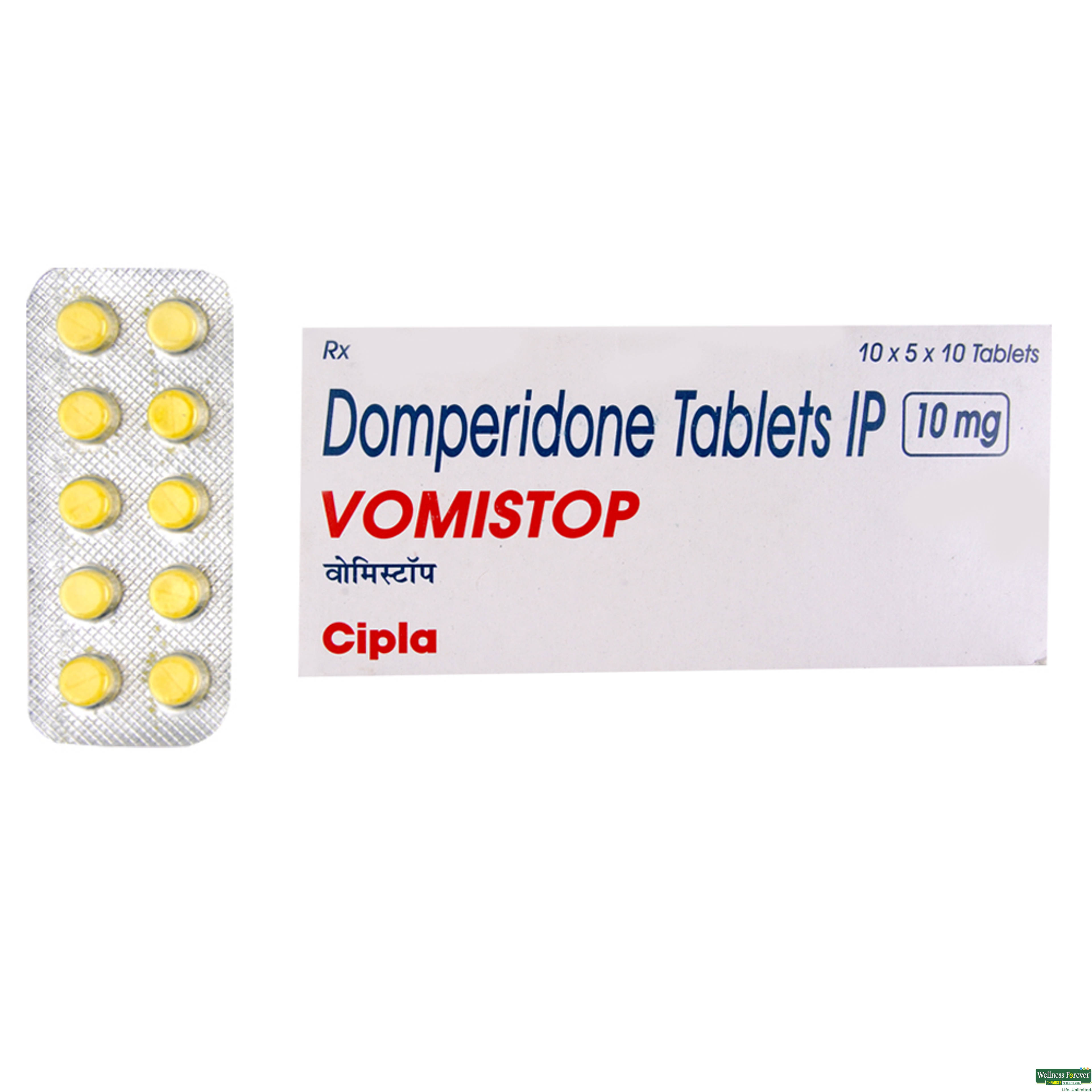 VOMISTOP 10MG 10TAB-image