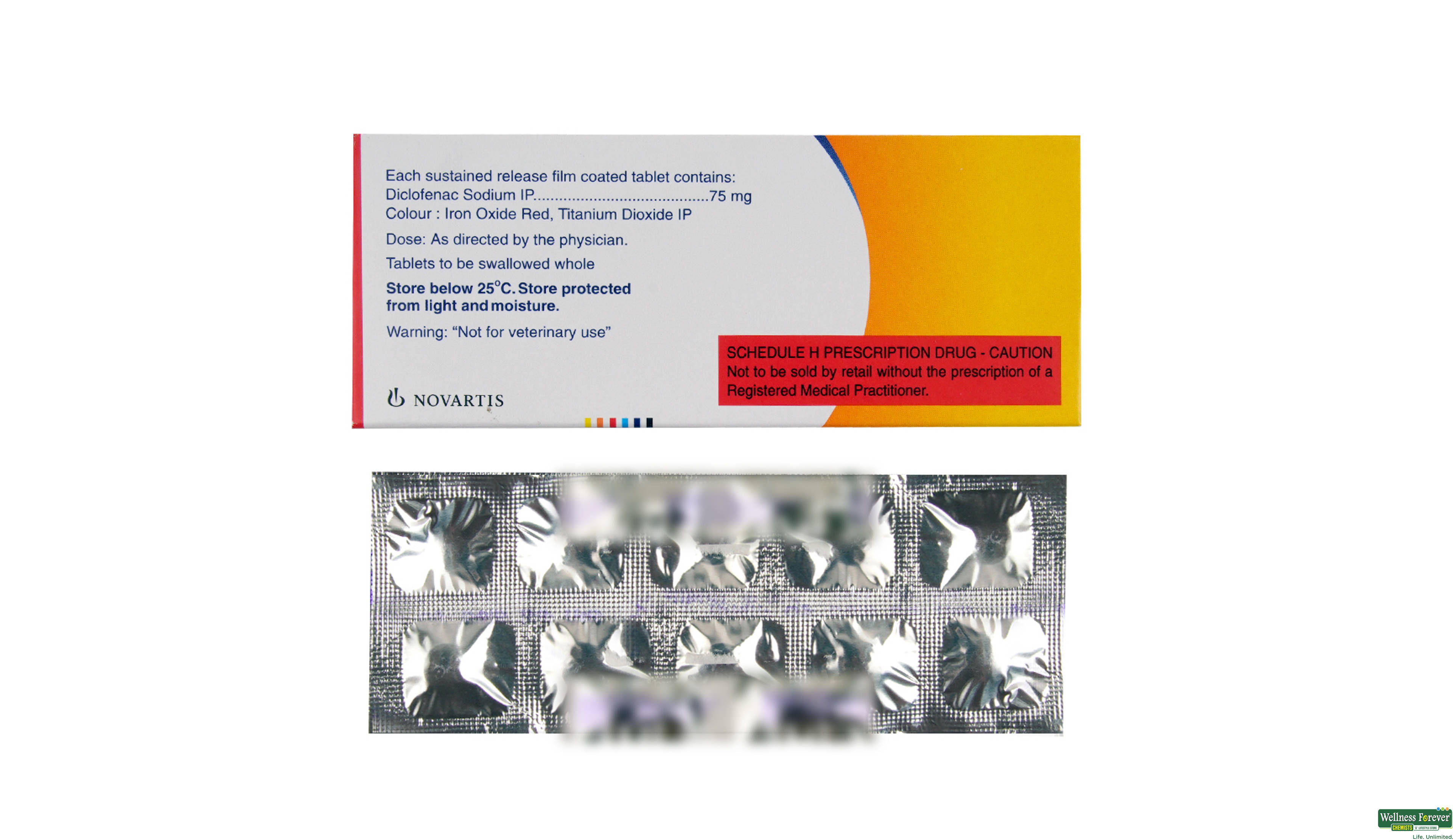 VOVERAN-SR 75MG 10TAB- 2, 10TAB, 