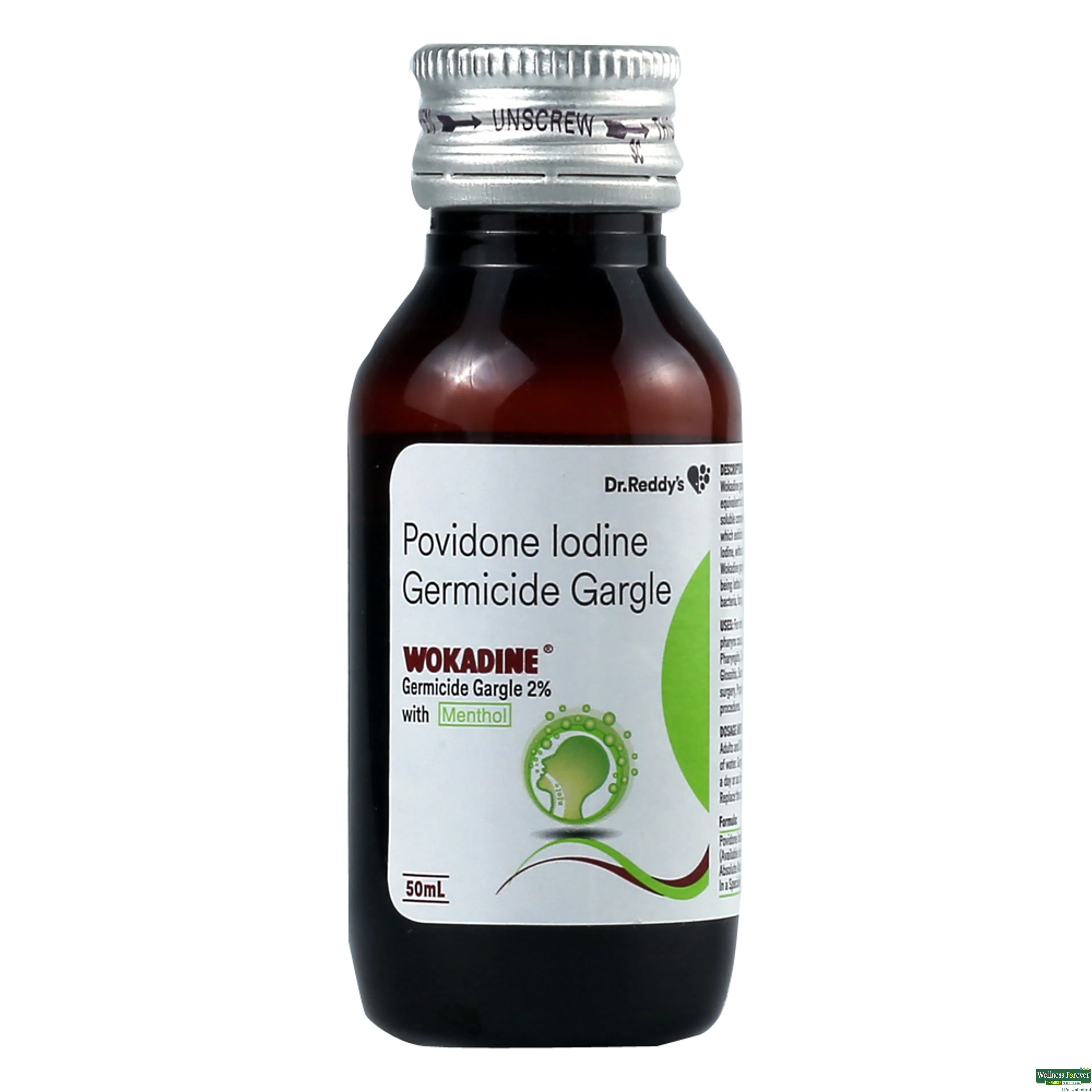 WOKADINE 2% GARGLE 50ML-image