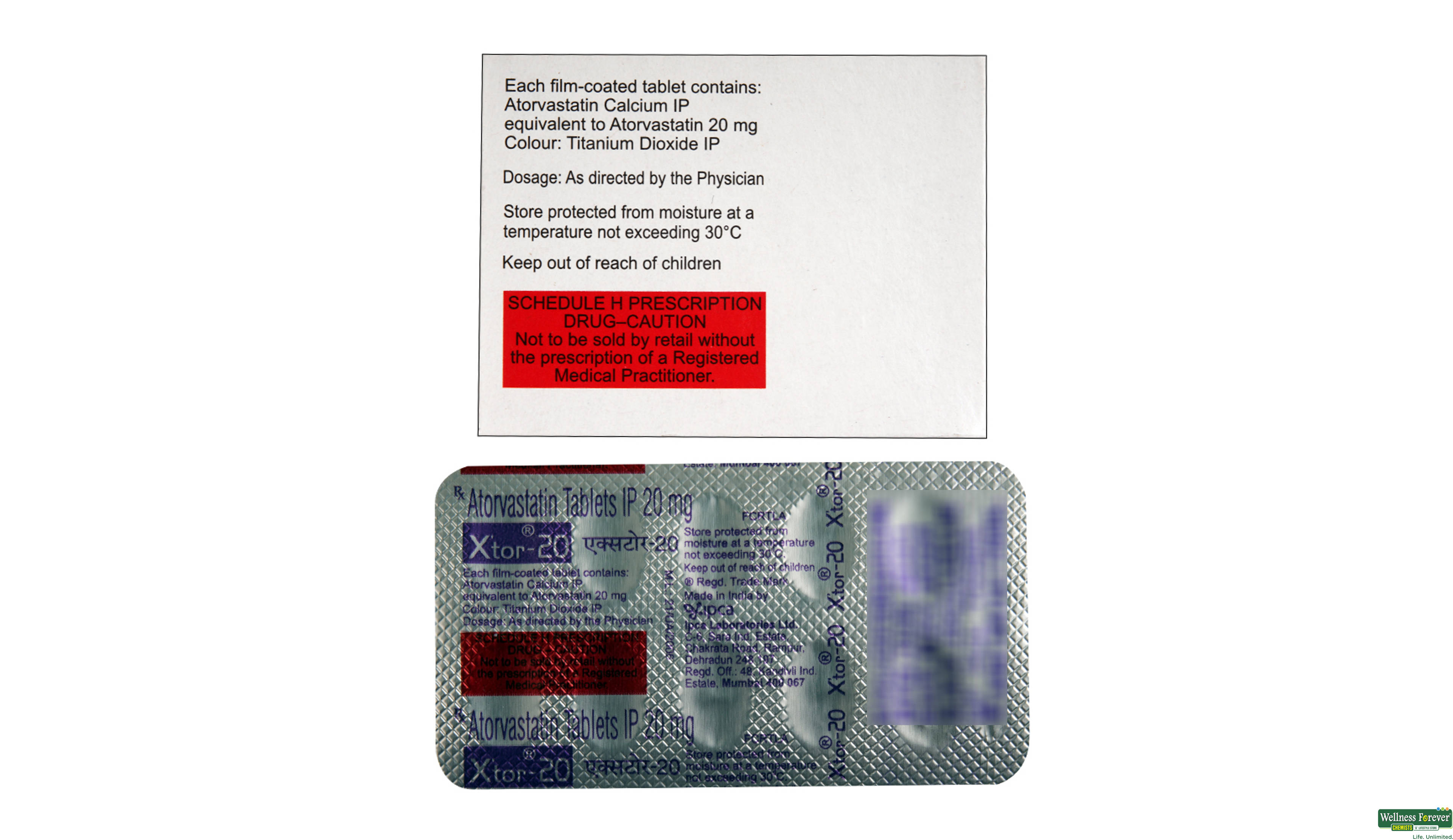 XTOR 20MG 10TAB- 2, 10TAB, 