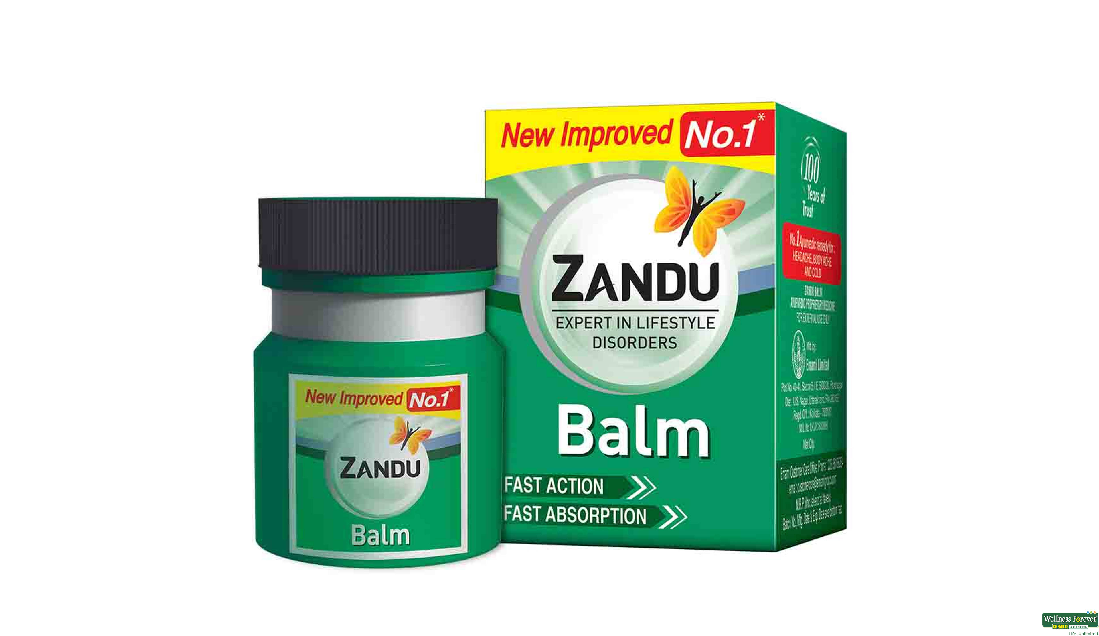 ZANDU BALM 8ML- 1, 8ML, null