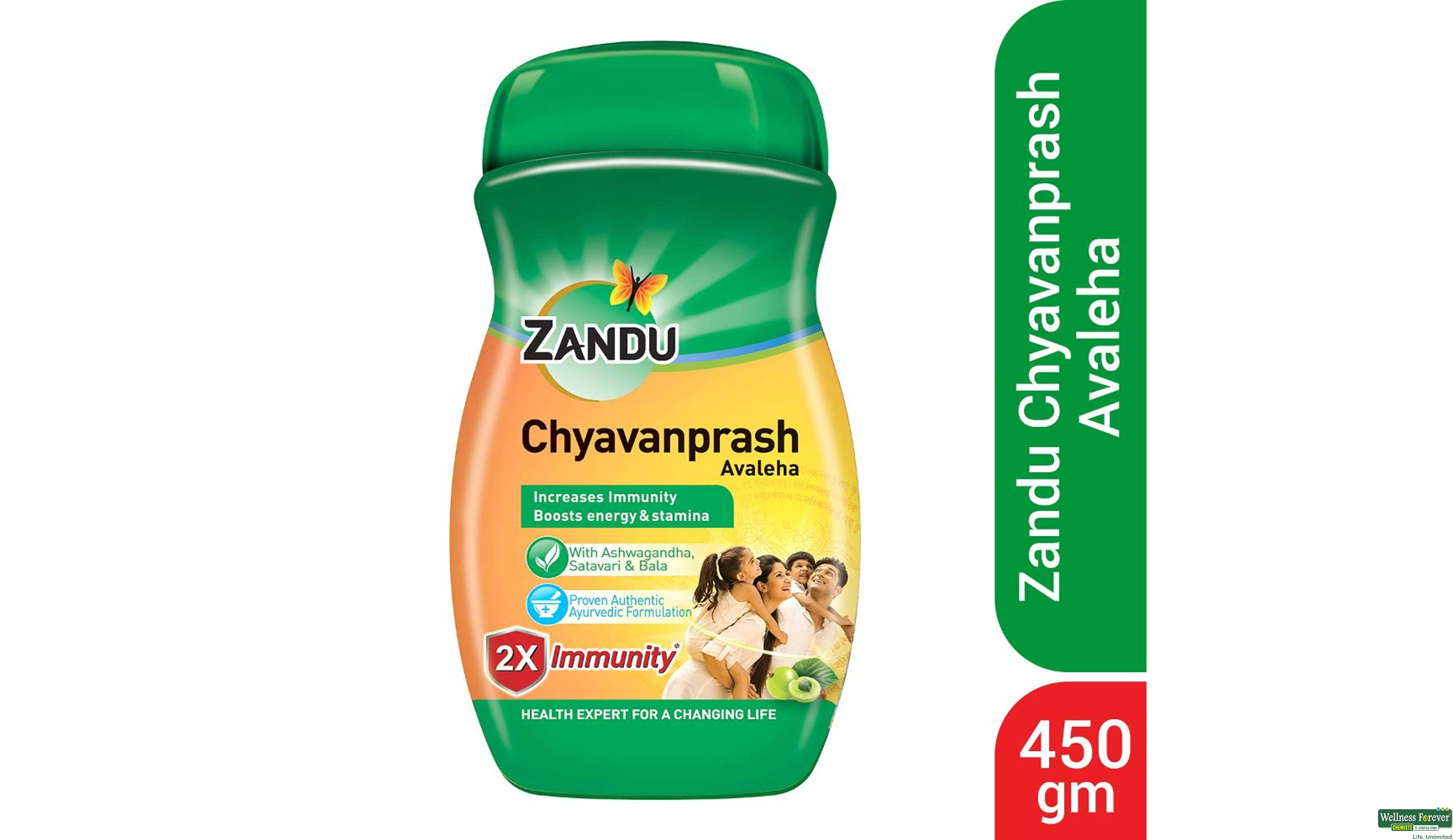 CHYAWANPRASH ZANDU 450GM- 1, 450GM, 