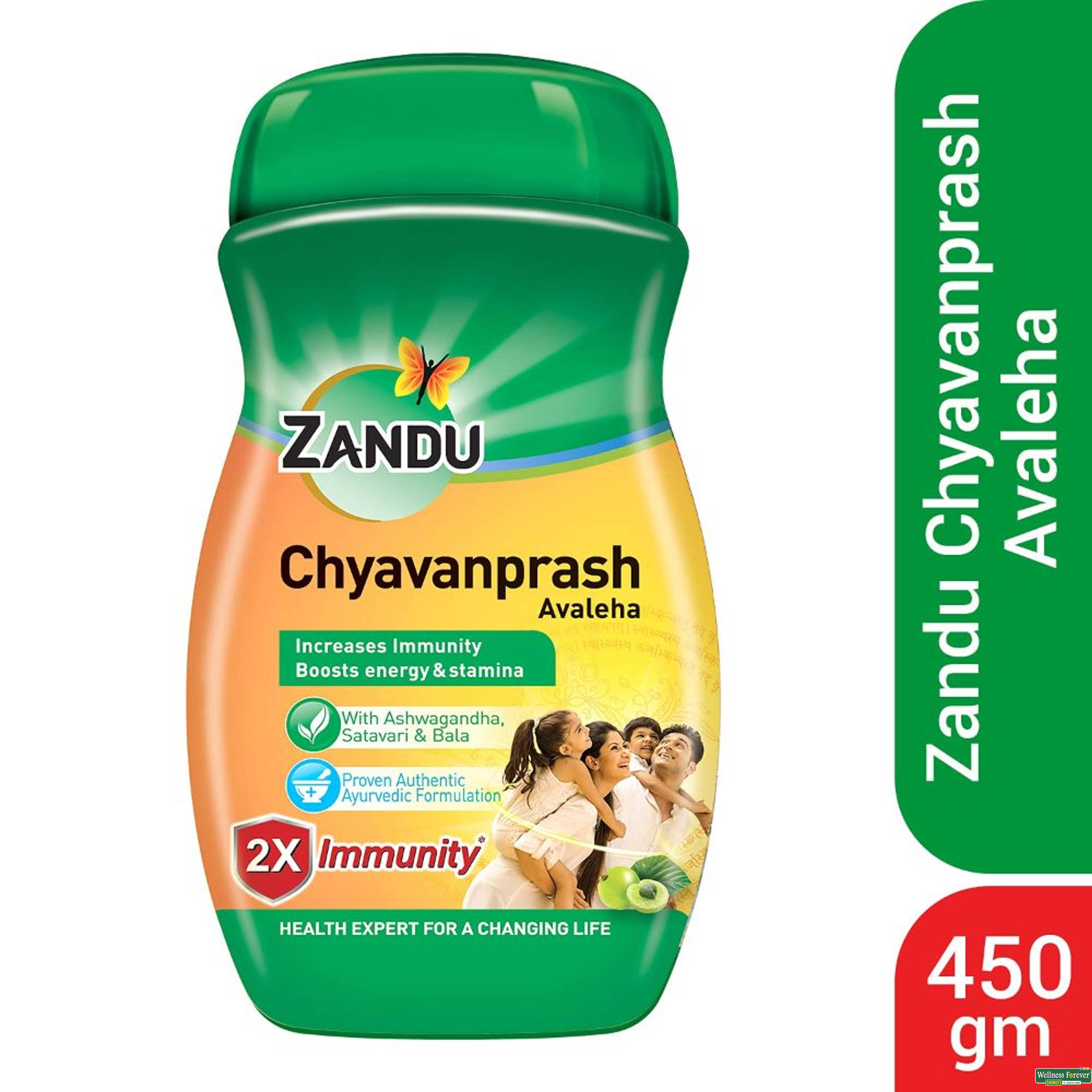 CHYAWANPRASH ZANDU 450GM-image