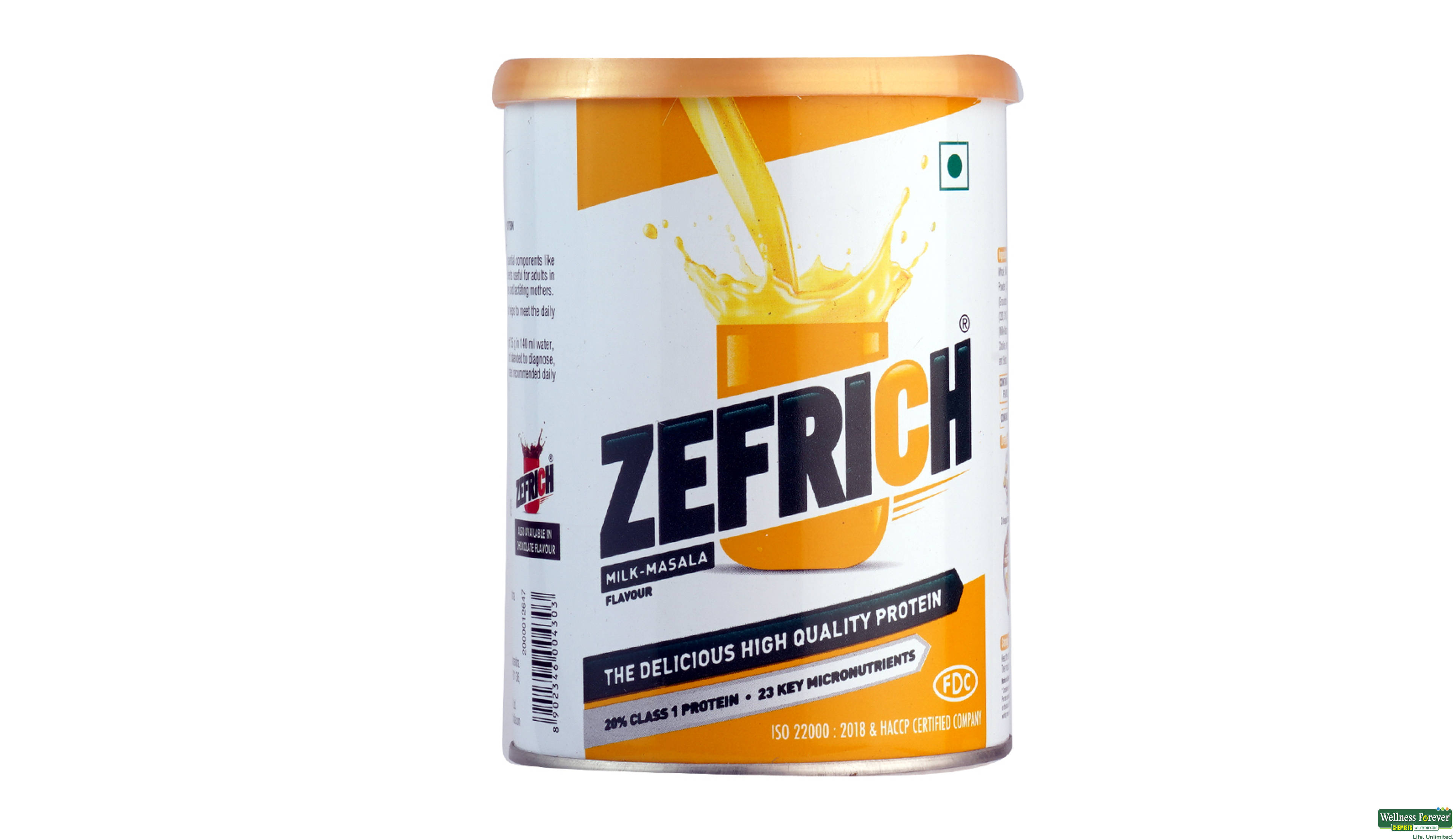 ZEFRICH MILK-MASALA POW 200GM- 1, 200GM, null