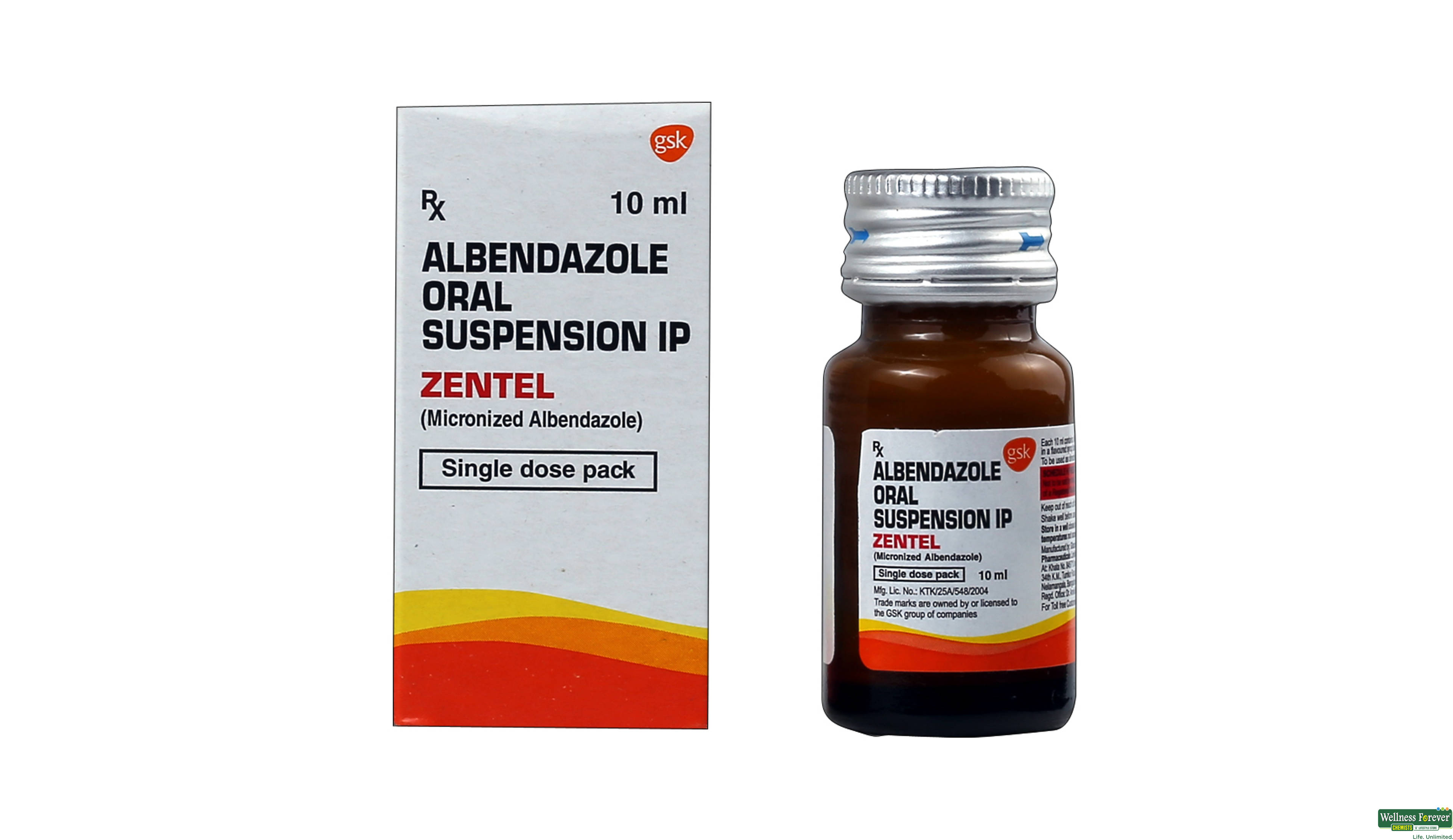 ZENTEL SYP 10ML- 1, 10ML, 