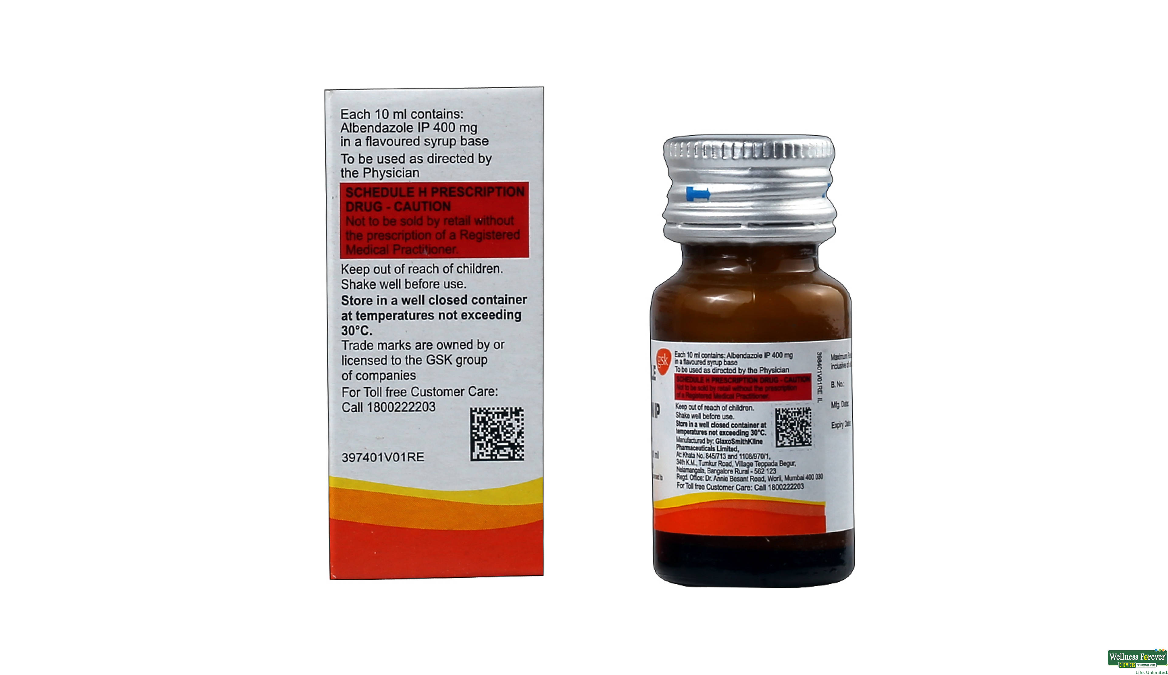 ZENTEL SYP 10ML- 2, 10ML, 