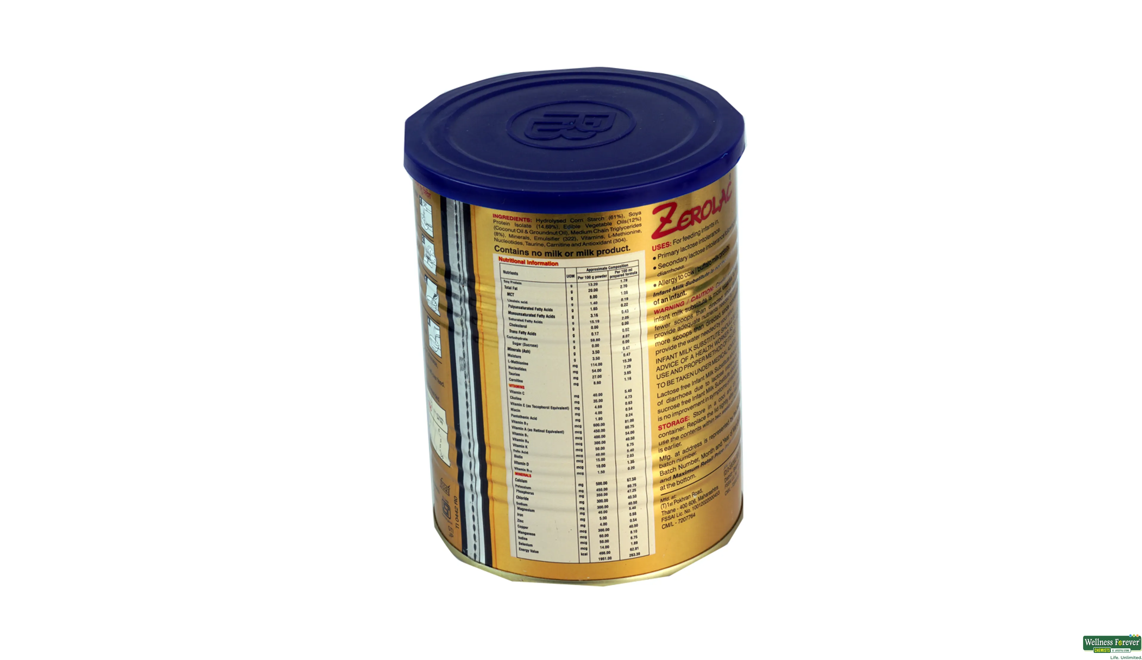 ZEROLAC POW 400GM- 3, 400GM, 