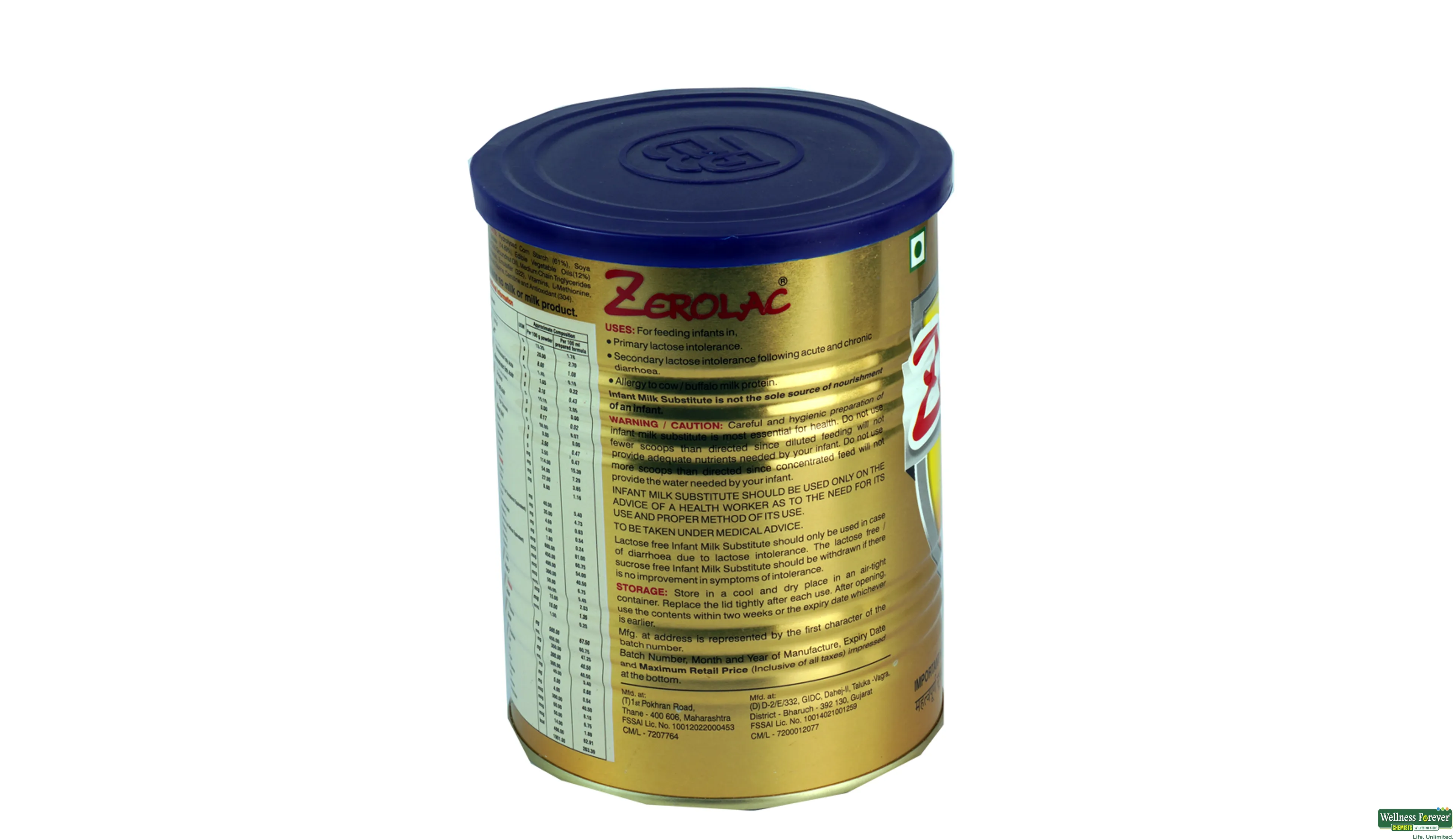 ZEROLAC POW 400GM- 4, 400GM, 